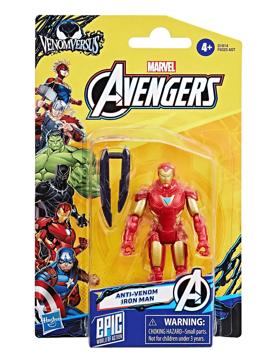 Marvel - Marvel Avengers VenomVersus Epic World of Action Anti-Venom Iron Man - multicolor - 3