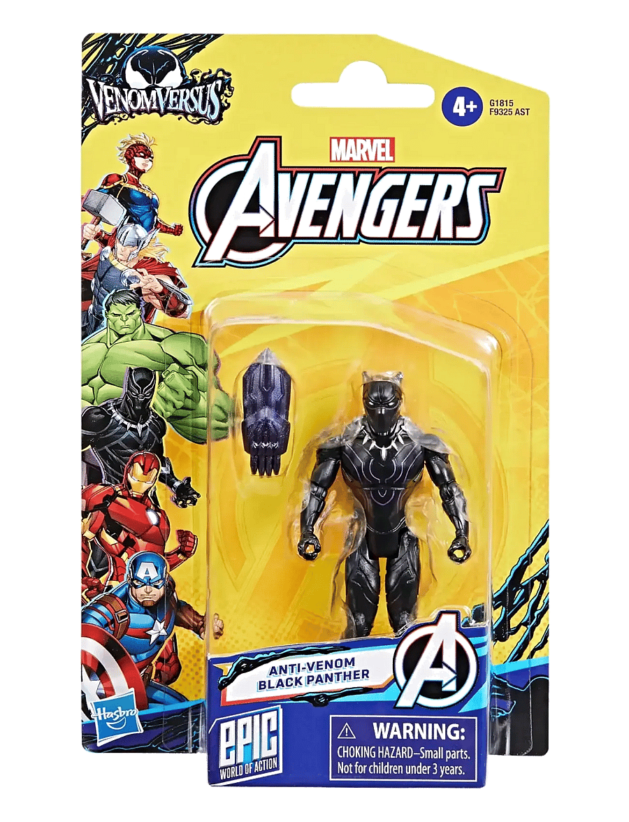 Marvel - Marvel Avengers VenomVersus Epic World of Action Anti-Venom Black Panther - multicolor - 3