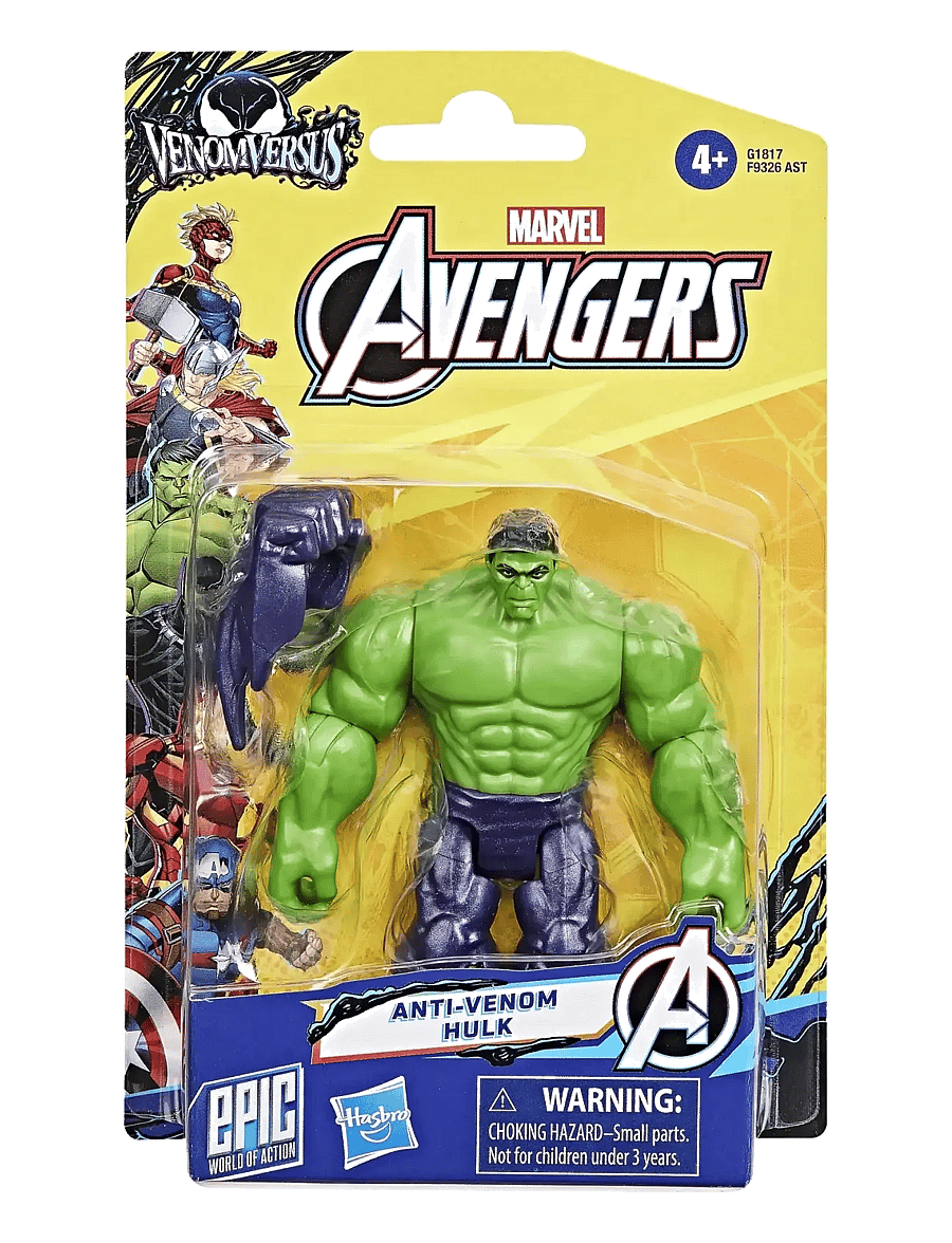 Marvel - Marvel Avengers VenomVersus Epic World of Action Anti-Venom Hulken - multicolor - 3