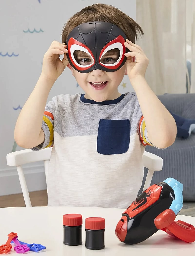 Marvel - Marvels Spidey och hans fantastiska vänner Water-Webs, Miles ”Spin” Morales-bubbelkastare - elektronik & media - multicolor - 5