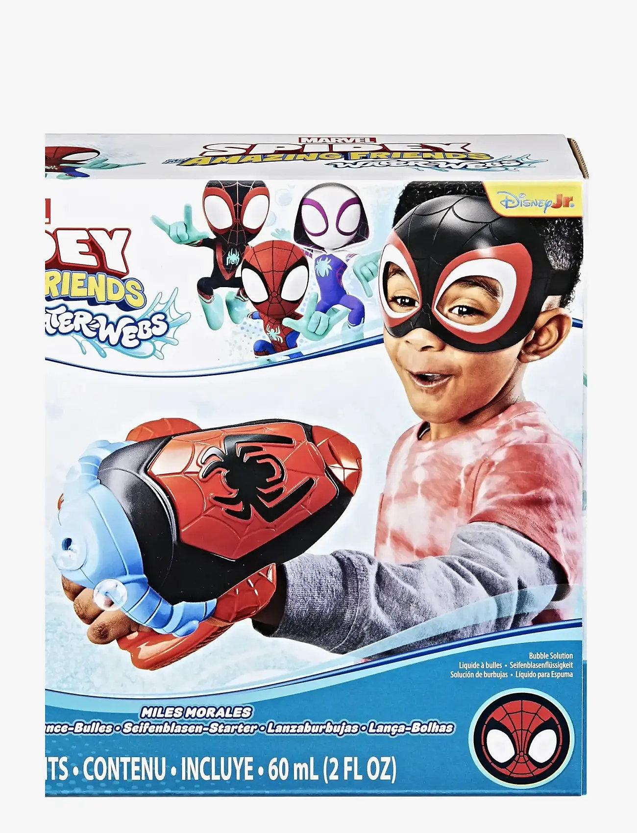 Marvel - Marvels Spidey och hans fantastiska vänner Water-Webs, Miles ”Spin” Morales-bubbelkastare - elektronik & media - multicolor - 3