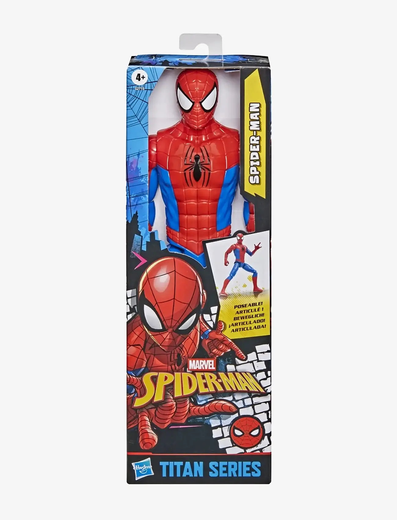 Marvel - Marvel Spider-Man Titan Series Spider-Man - actionfigurer - multicolor - 3