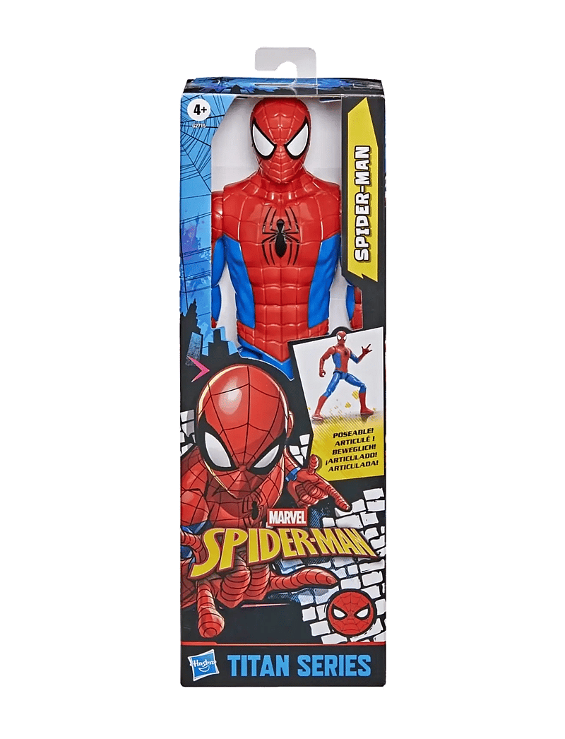 Marvel - Marvel Spider-Man Titan Series Spider-Man - actionfigurer - multicolor - 3