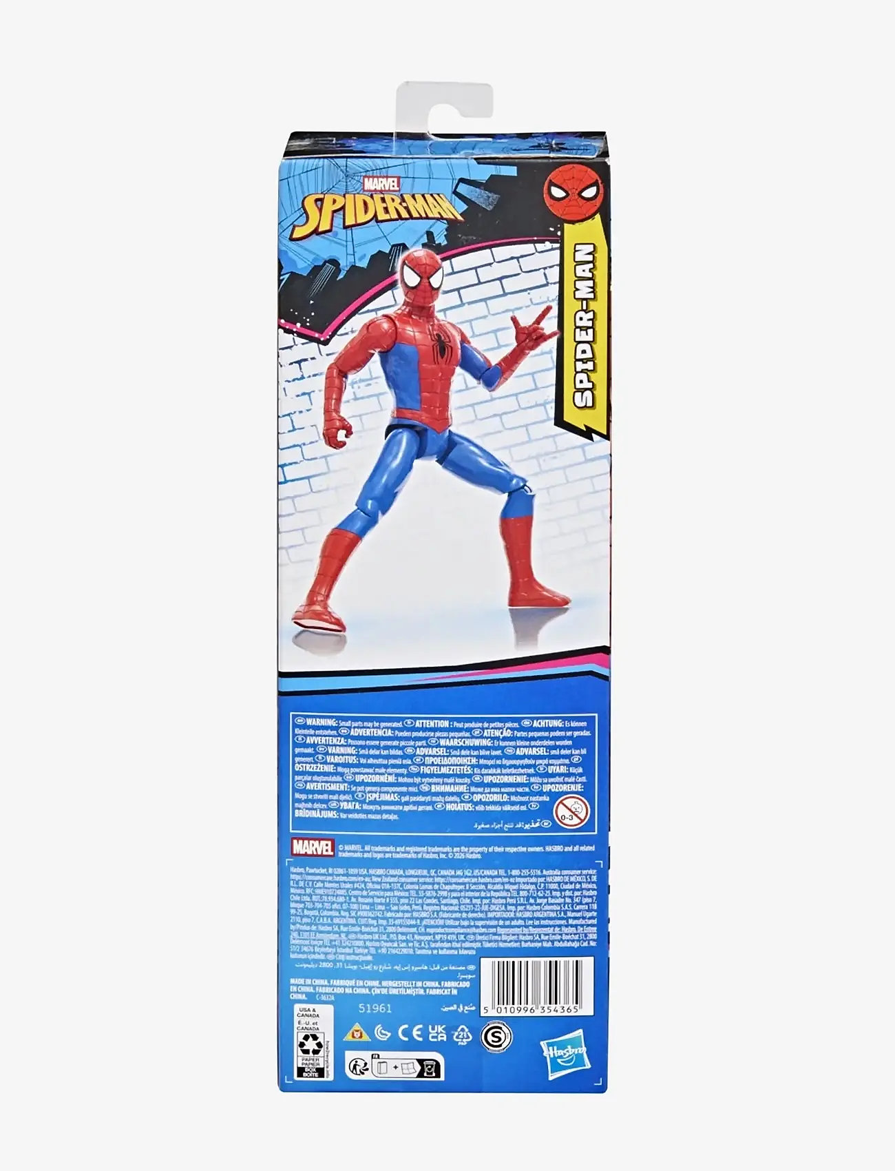 Marvel - Marvel Spider-Man Titan Series Spider-Man - actionfigurer - multicolor - 4