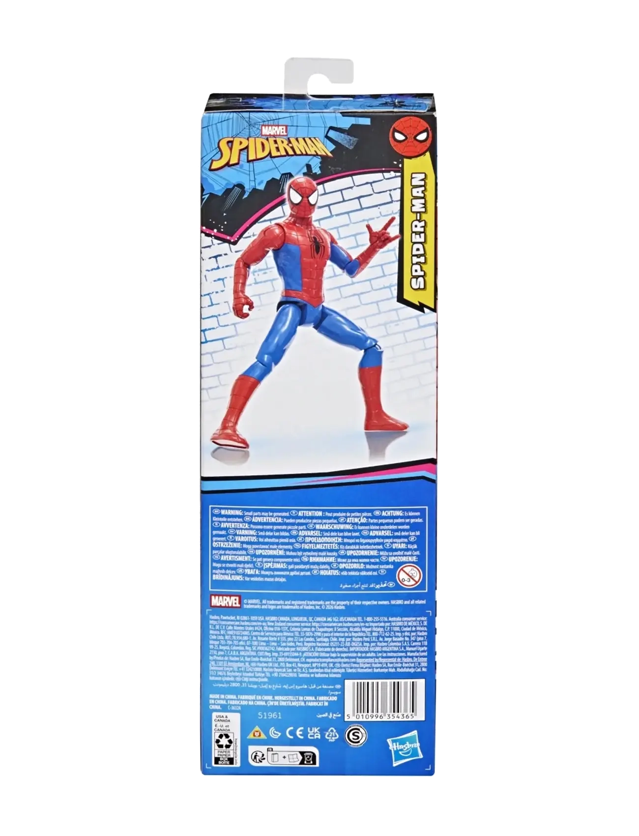 Marvel - Marvel Spider-Man Titan Series Spider-Man - action-figuren - multicolor - 4