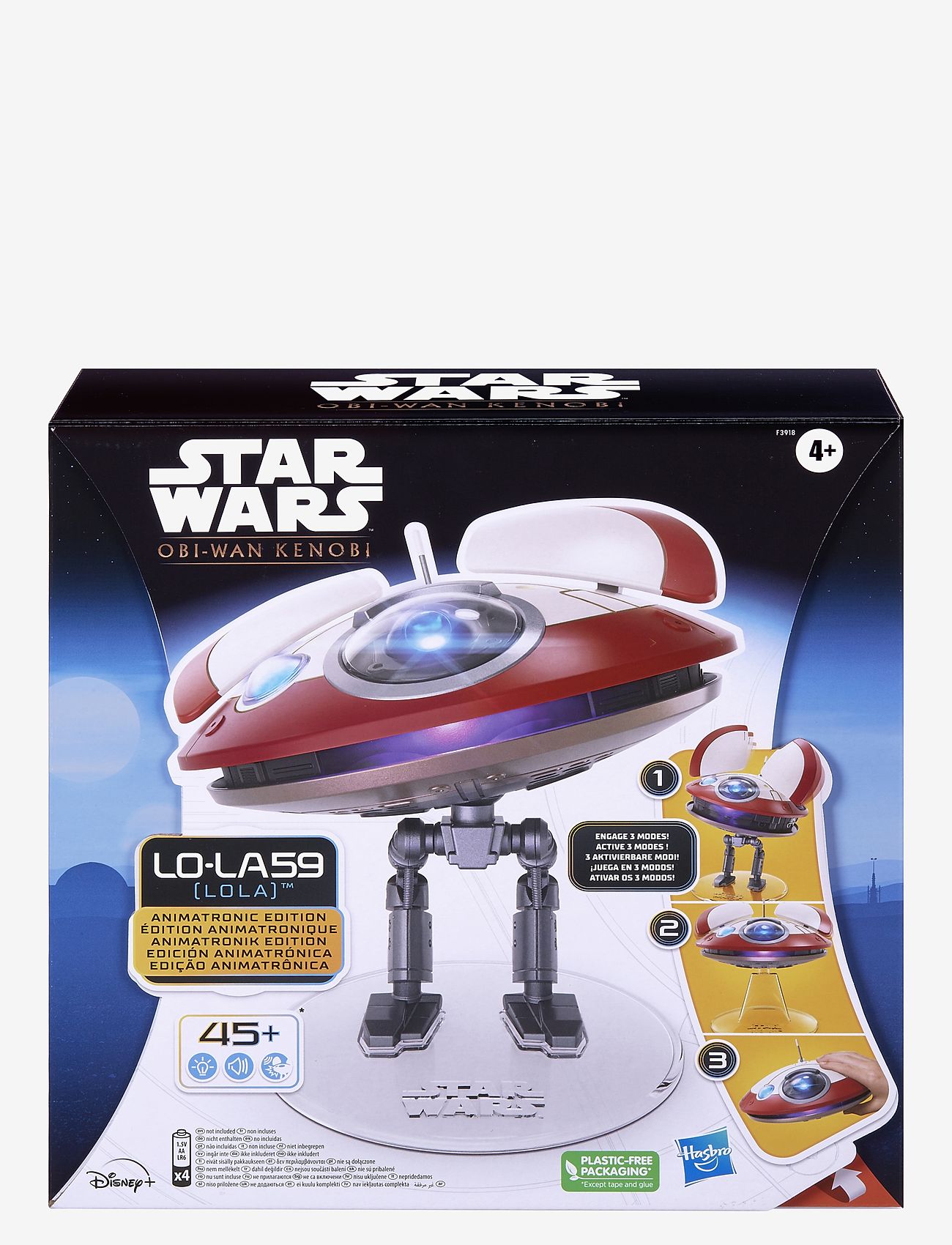 Star Wars - Star Wars Obi-Wan Kenobi L0-LA59 (Lola) Animatronic Edition - action-figurer - multi-color - 1