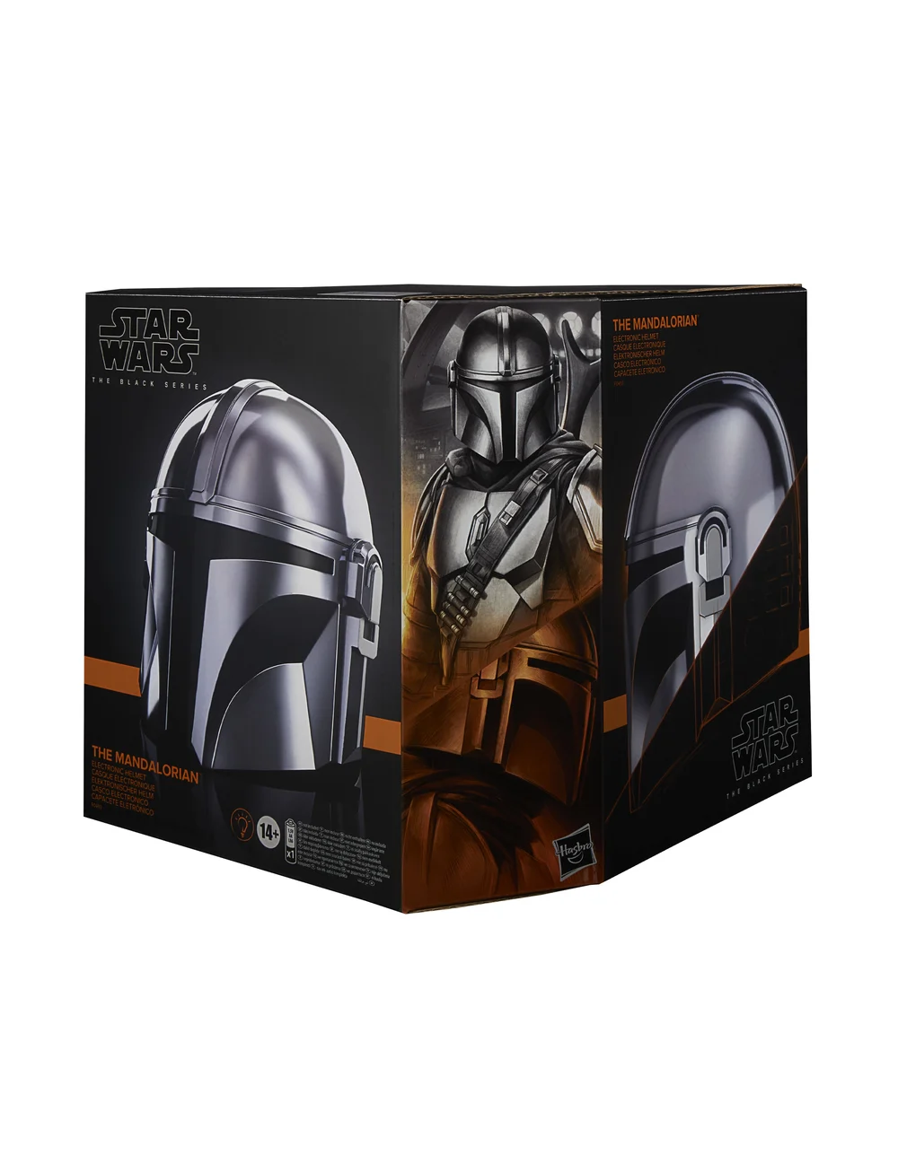 Star Wars - Star Wars The Black Series The Mandalorian Premium Electronic Helmet - kostüümid - multicolor - 0