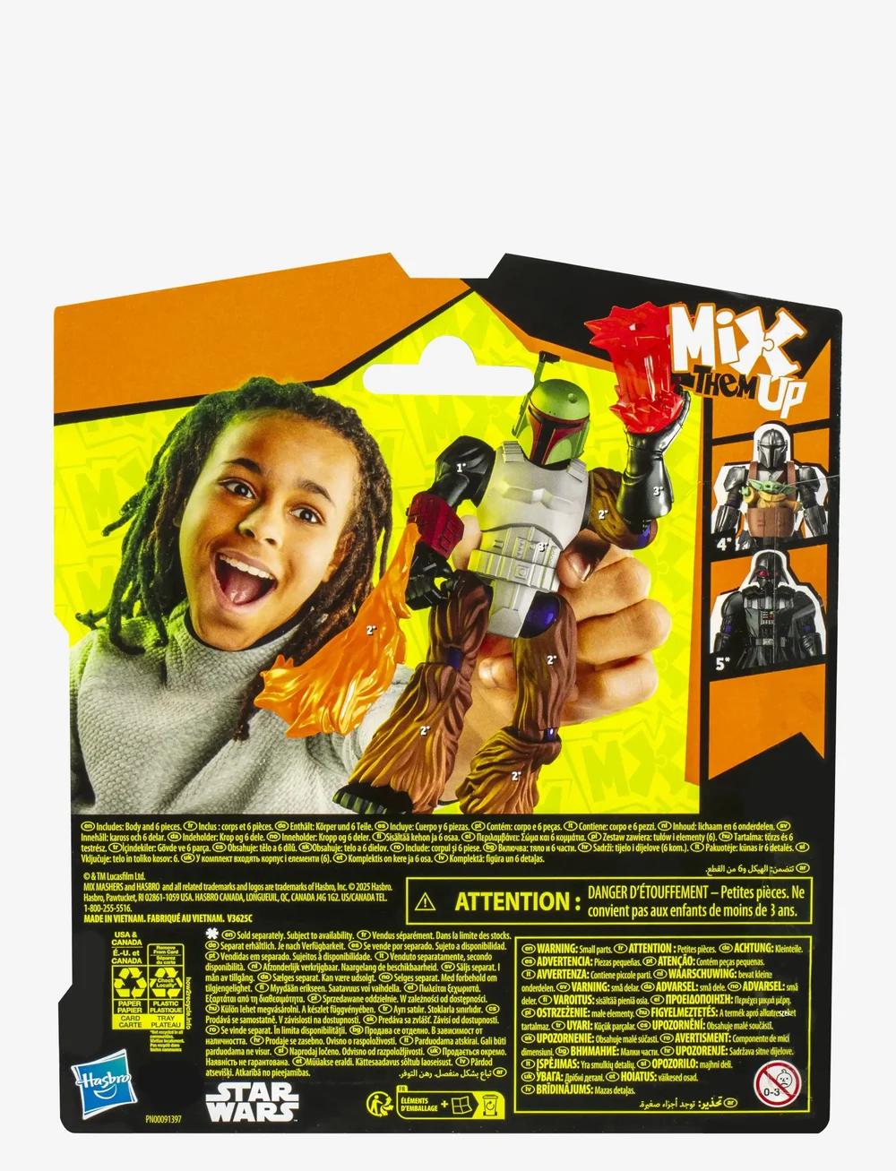 Star Wars - children's toy figure - kangelaskujukesed - multicolor - 5