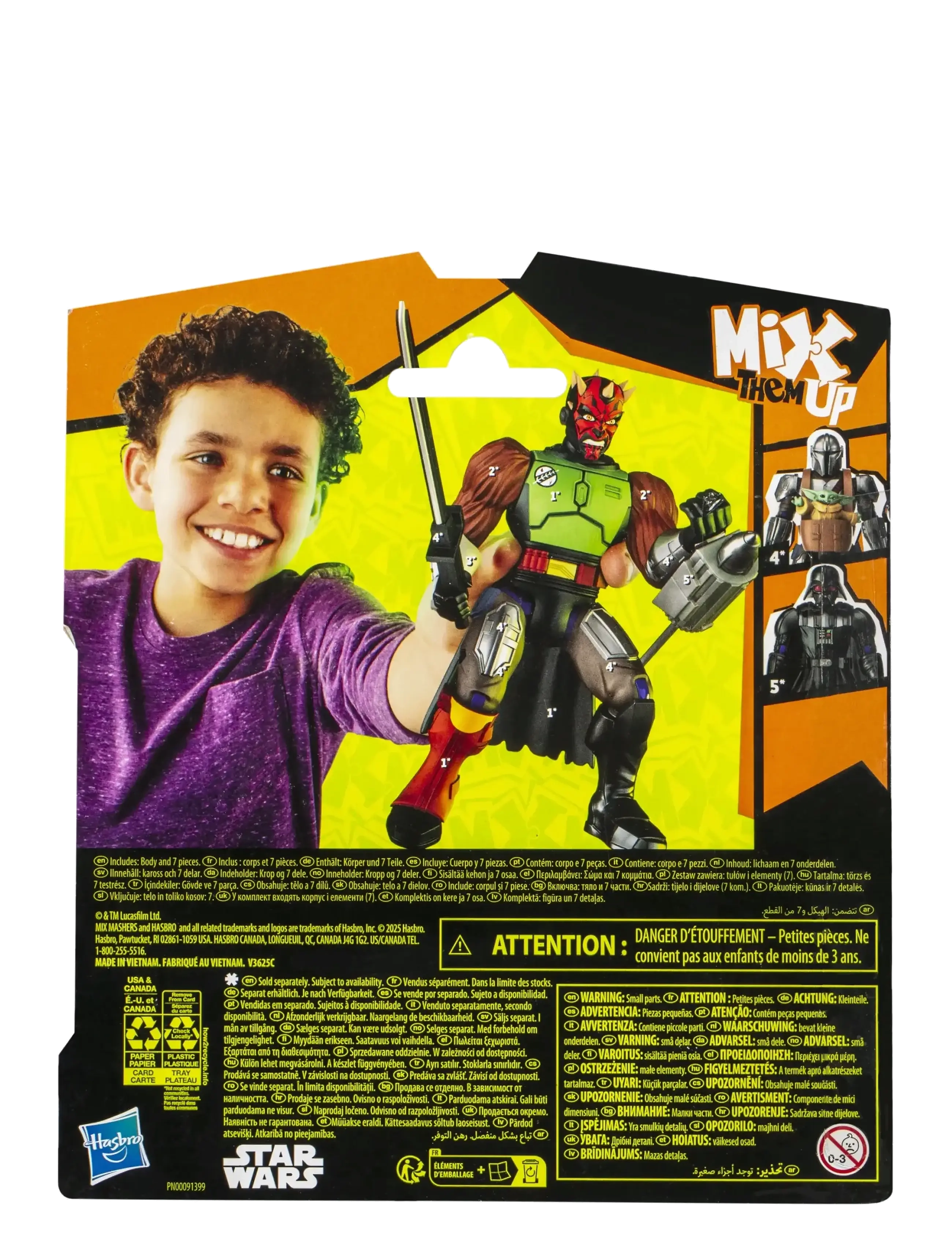 Star Wars - MixMashers Star Wars Darth Maul - varoņu figūras - multicolor - 5