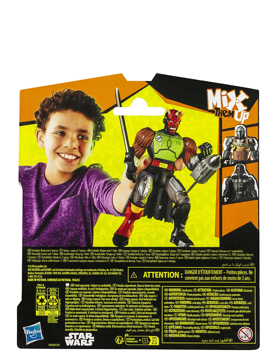 Star Wars - MixMashers Star Wars Darth Maul - varoņu figūras - multicolor - 5
