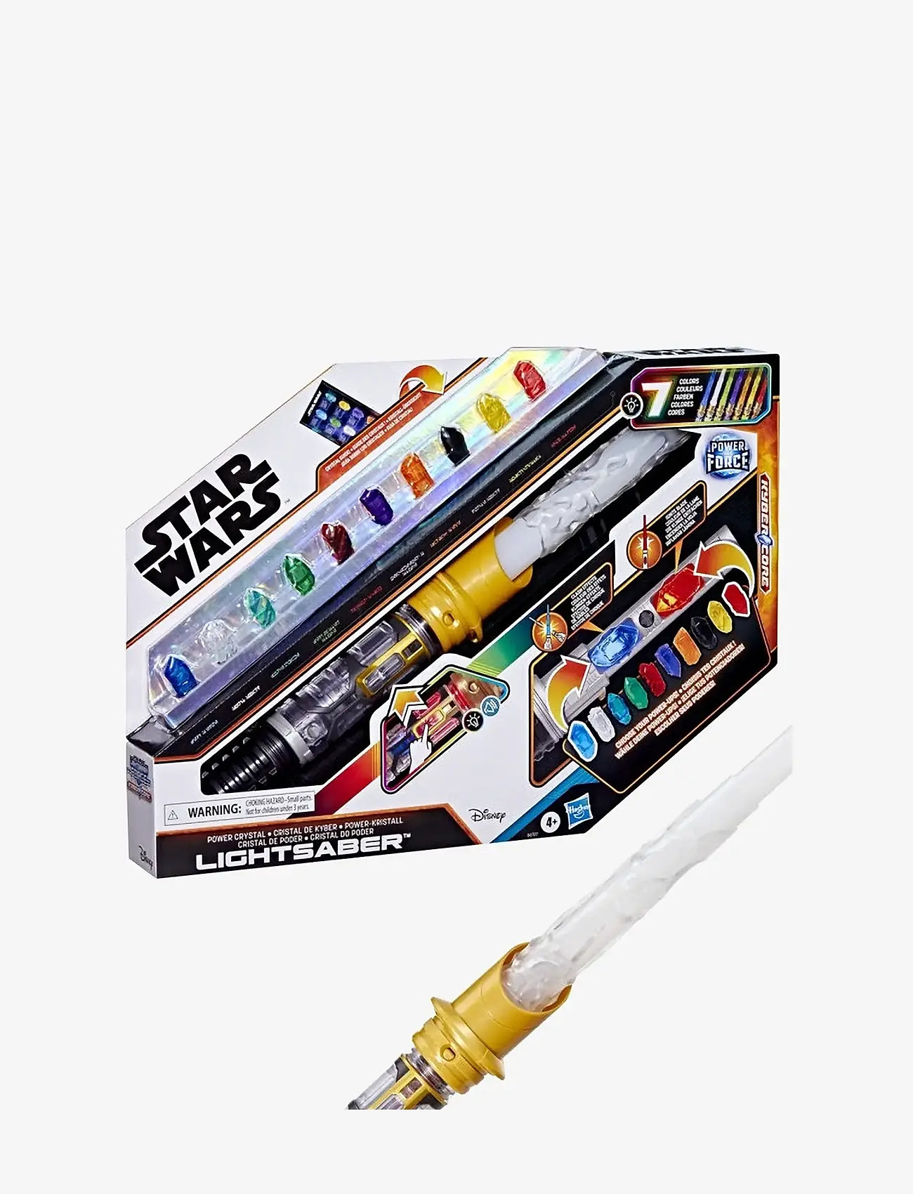 Star Wars - Star Wars Ljussabel med kraftkristall - film & sagofigurer - multicolor - 2