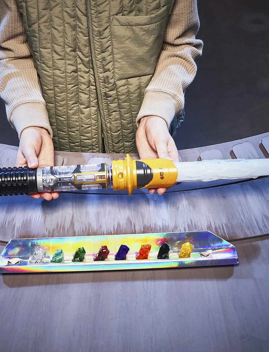 Star Wars - Star Wars Ljussabel med kraftkristall - film- & märchenfiguren - multicolor - 0