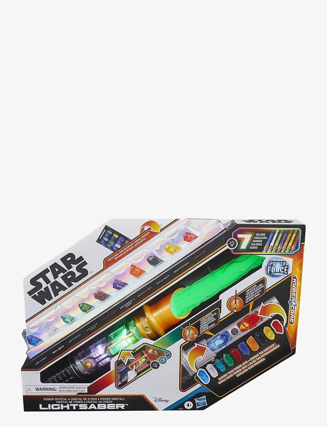 Star Wars - Star Wars Ljussabel med kraftkristall - film & sagofigurer - multicolor - 5