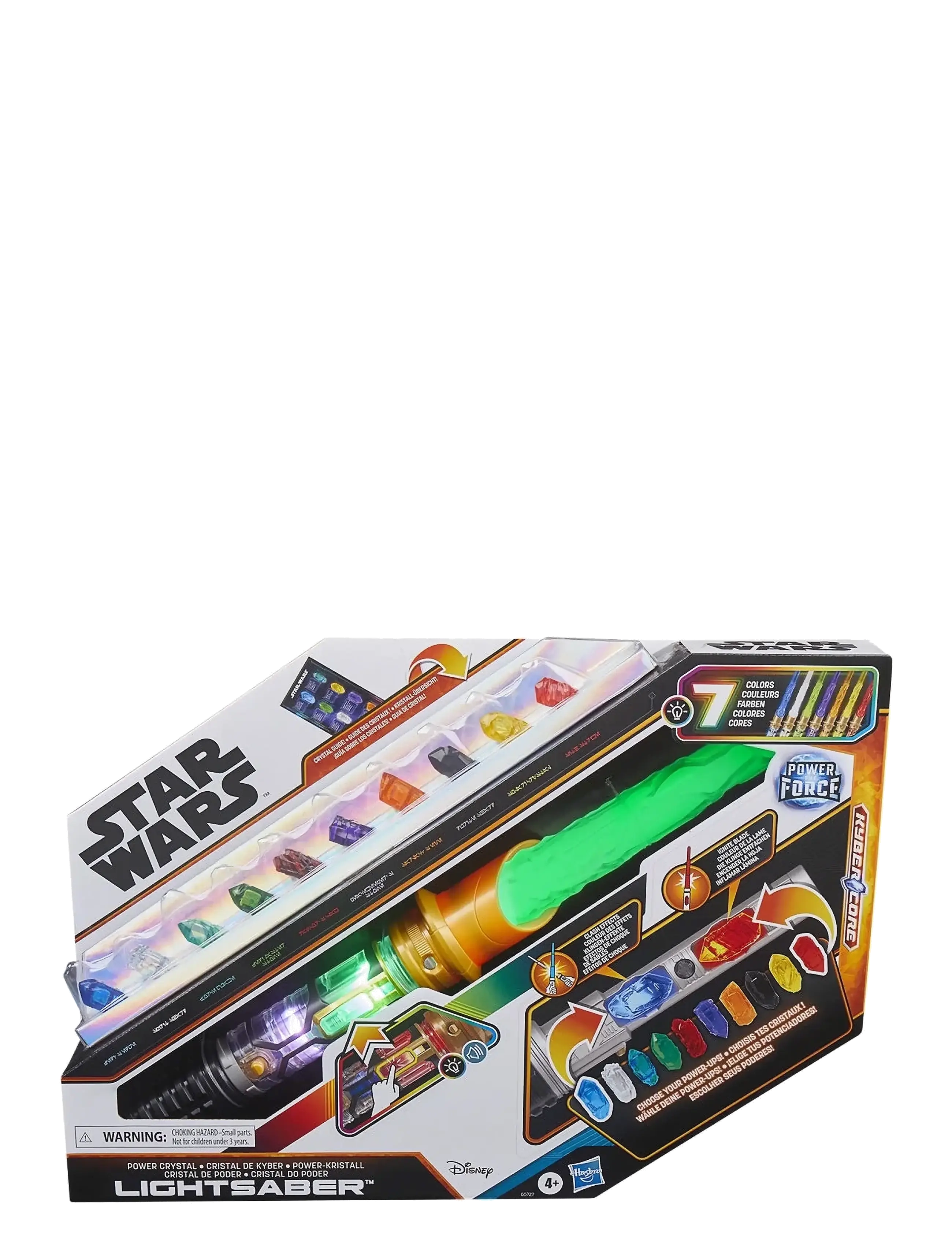 Star Wars - Star Wars Ljussabel med kraftkristall - film- & eventyrsfigurer - multicolor - 5