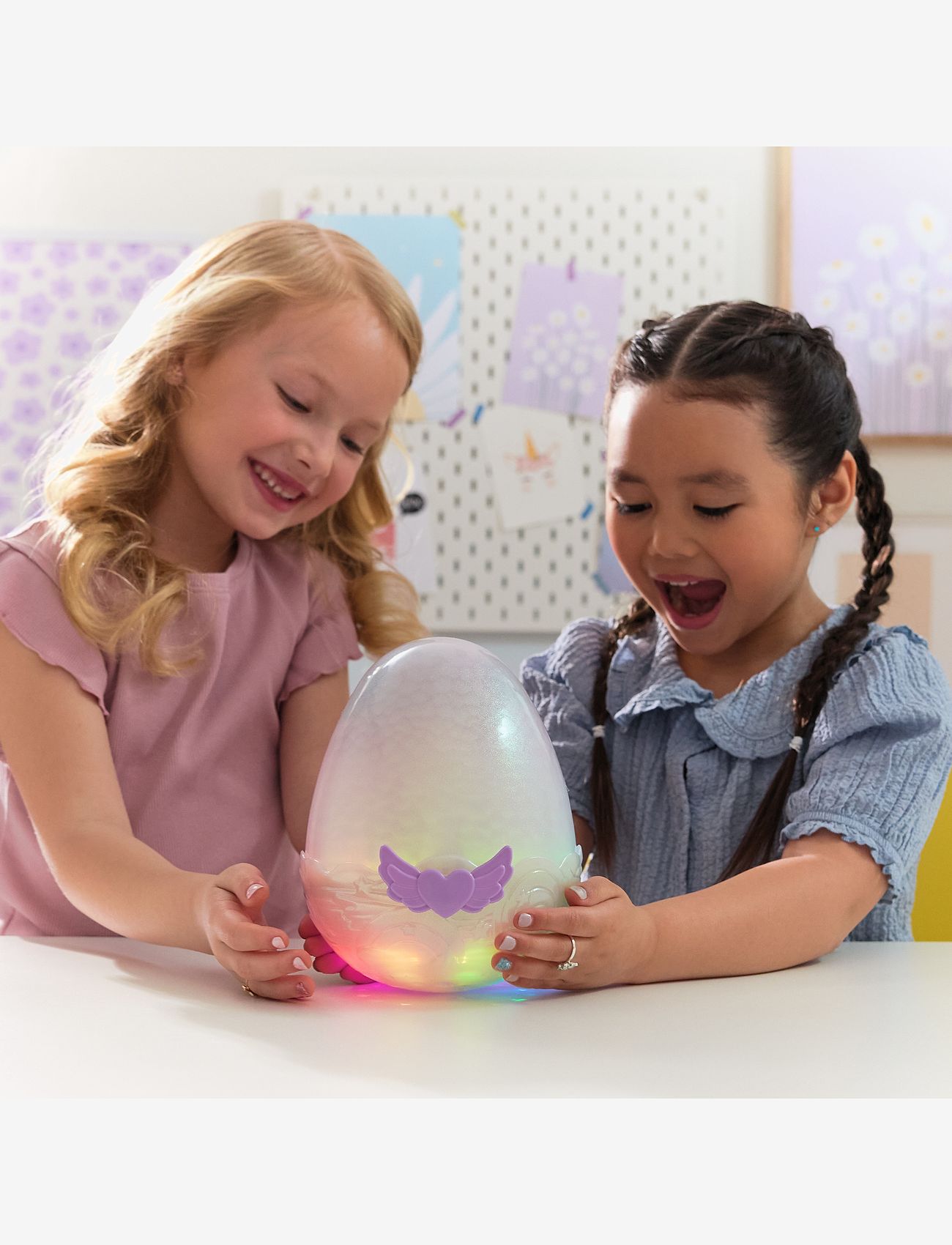 Hatchimals - Hatchimals Alive Secret Hatch Pufficorn Asst. - tøjdyr - multi - 5