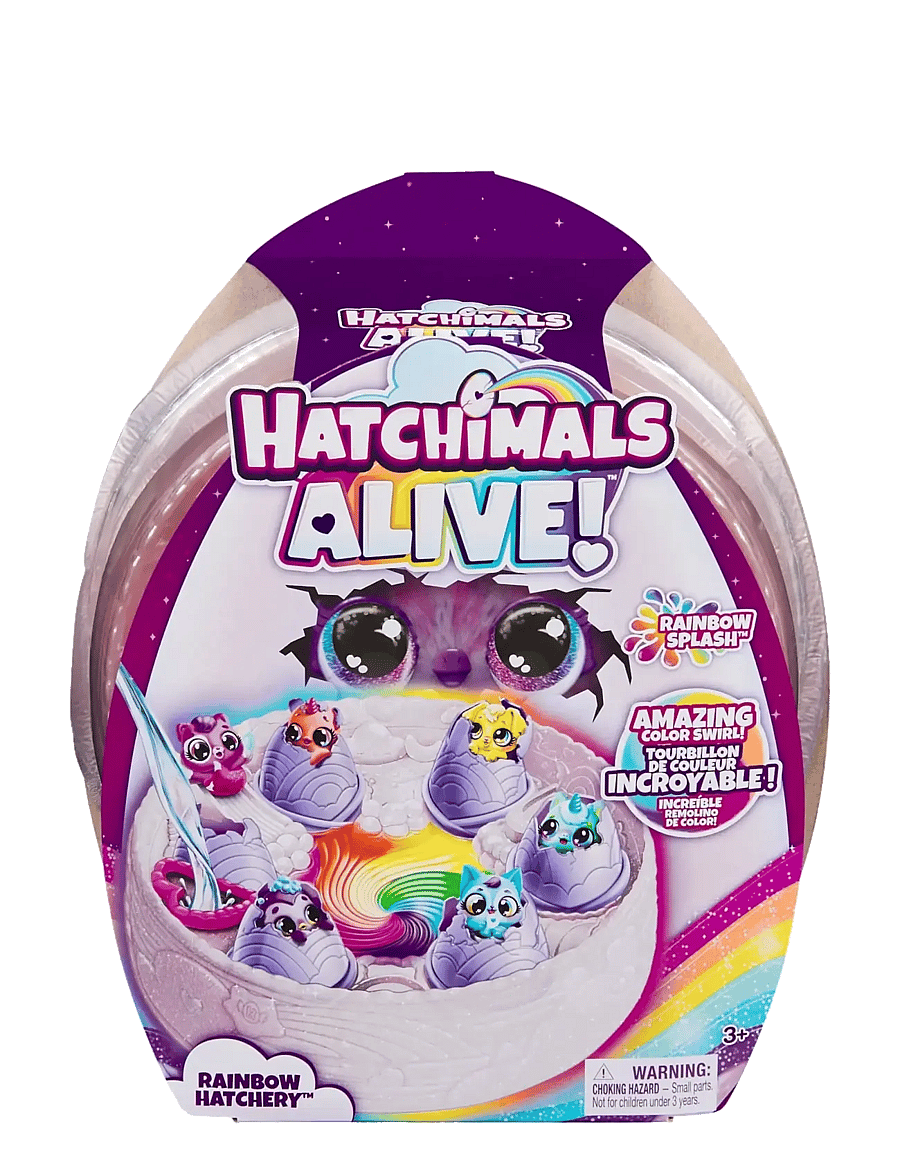 Hatchimals - Hatchimals Alive Rainbow Hatchery - lekset - muti - 1