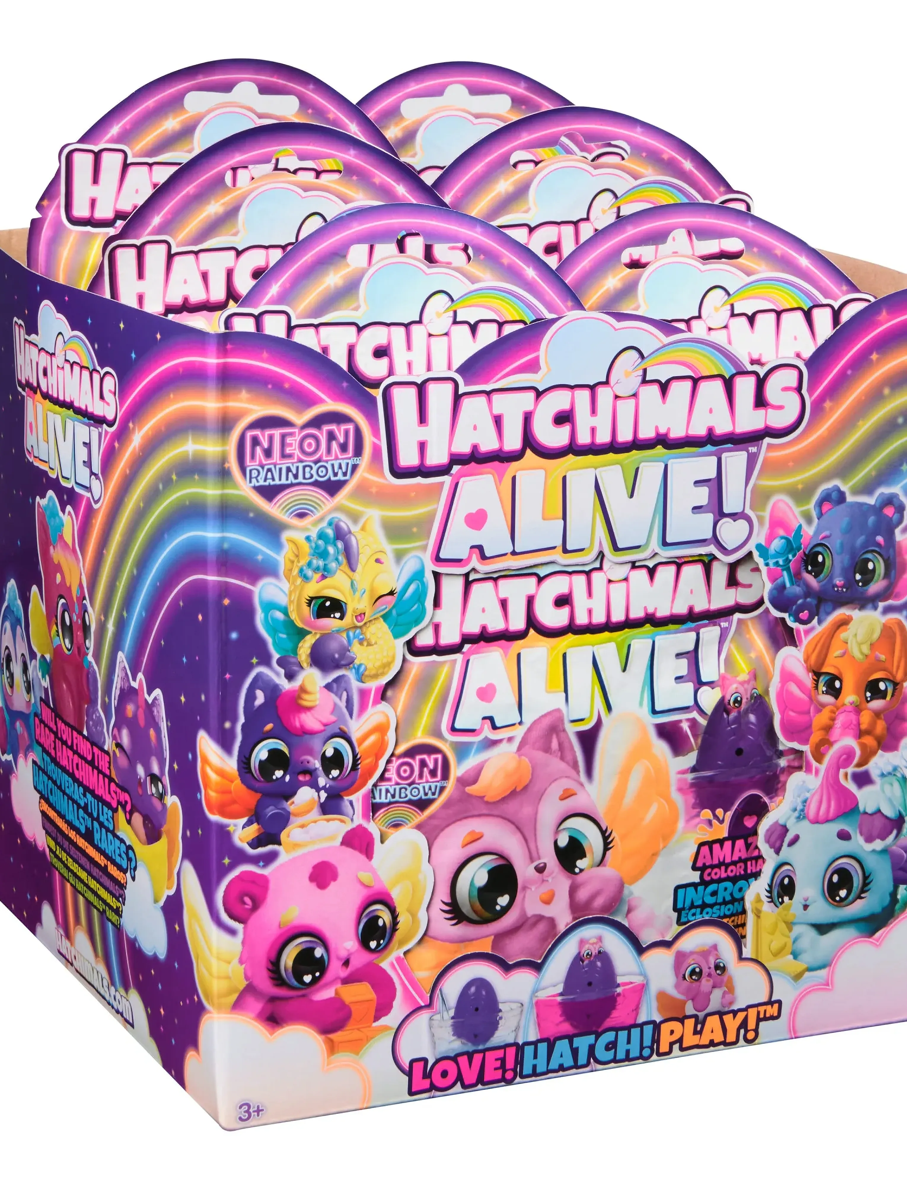 Hatchimals - Hatchimals Alive Neon Rainbow 1 Pack Asst. - muti - 5