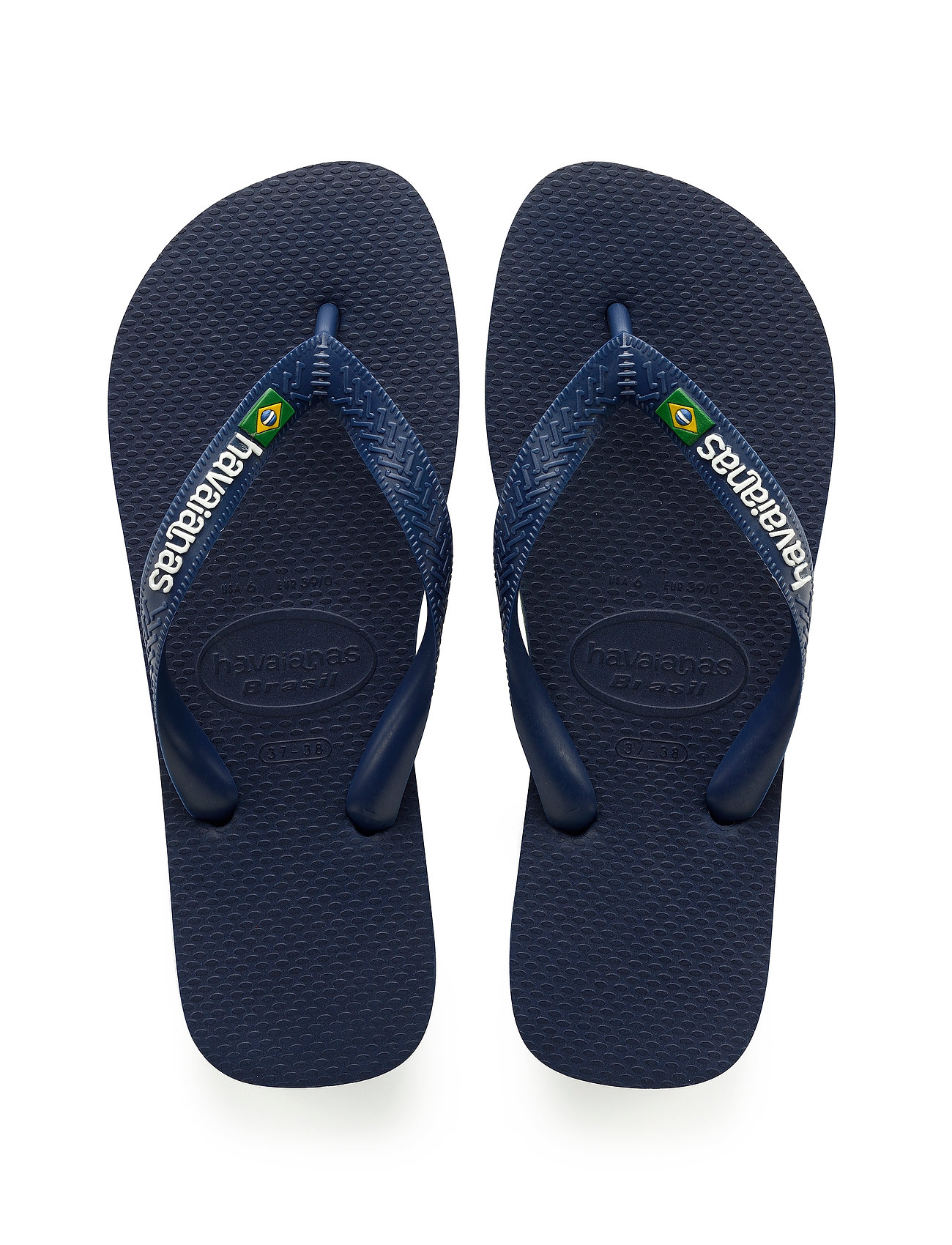 Havaianas - BRASIL LOGO - flip flops - blue - 0