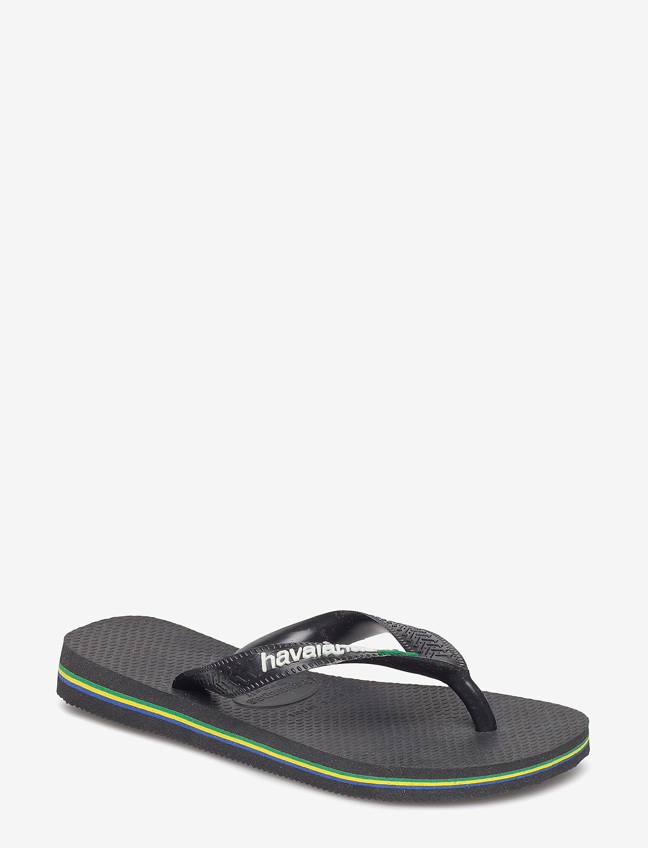 Havaianas - Hav. Brasil Logo - flip-flops & badeschuhe - black/black 1069 - 1
