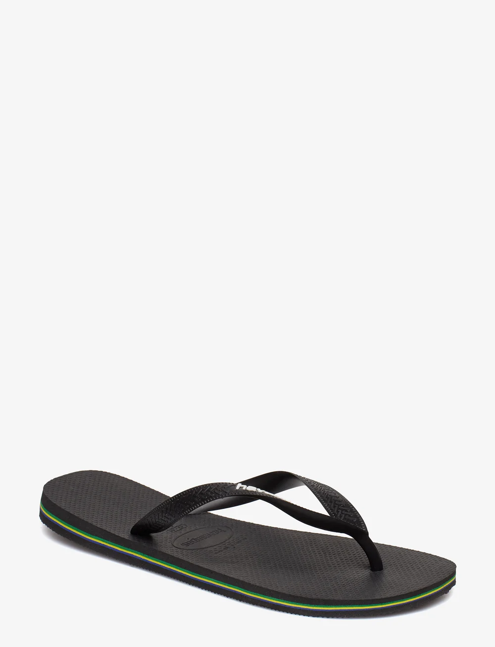 Havaianas - Hav Kids Brazil Logo - klipklapper & badesko - black/black 1069 - 1