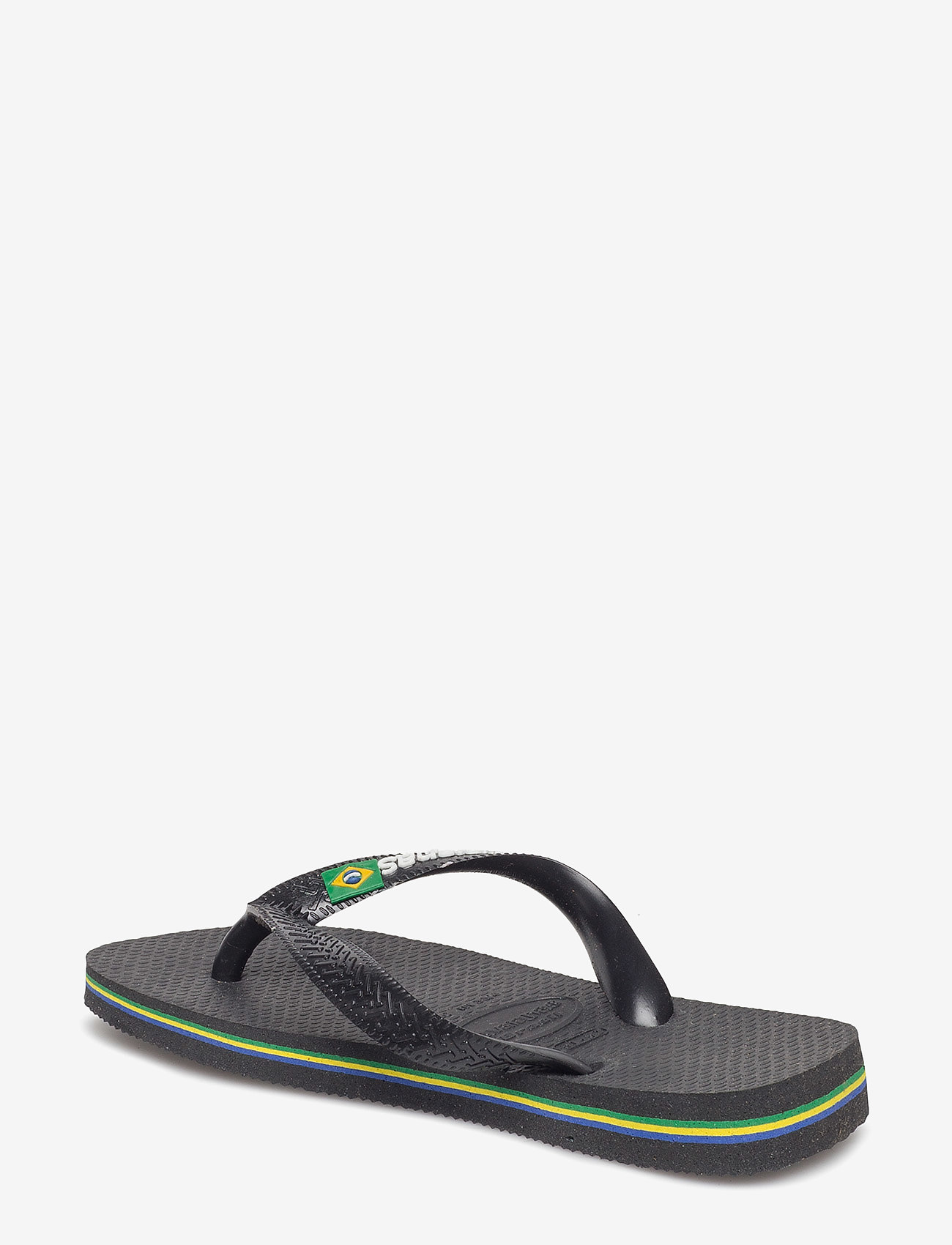 Havaianas - Hav Kids Brazil Logo - gode sommertilbud - black/black 1069 - 5