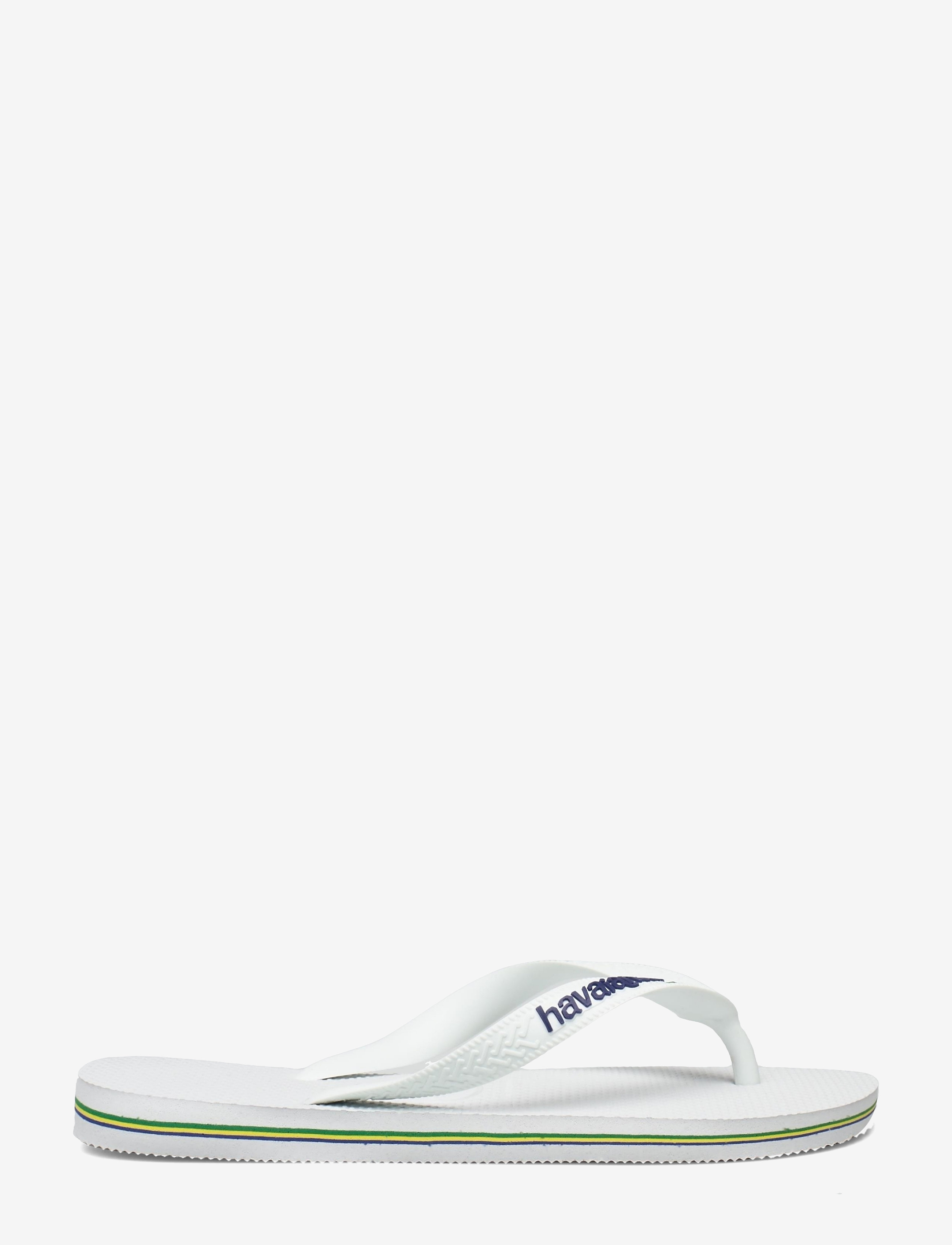 HAVAIANAS Tådelare 'Brasil' blå / gul / grön badtofflor dam – bild 7