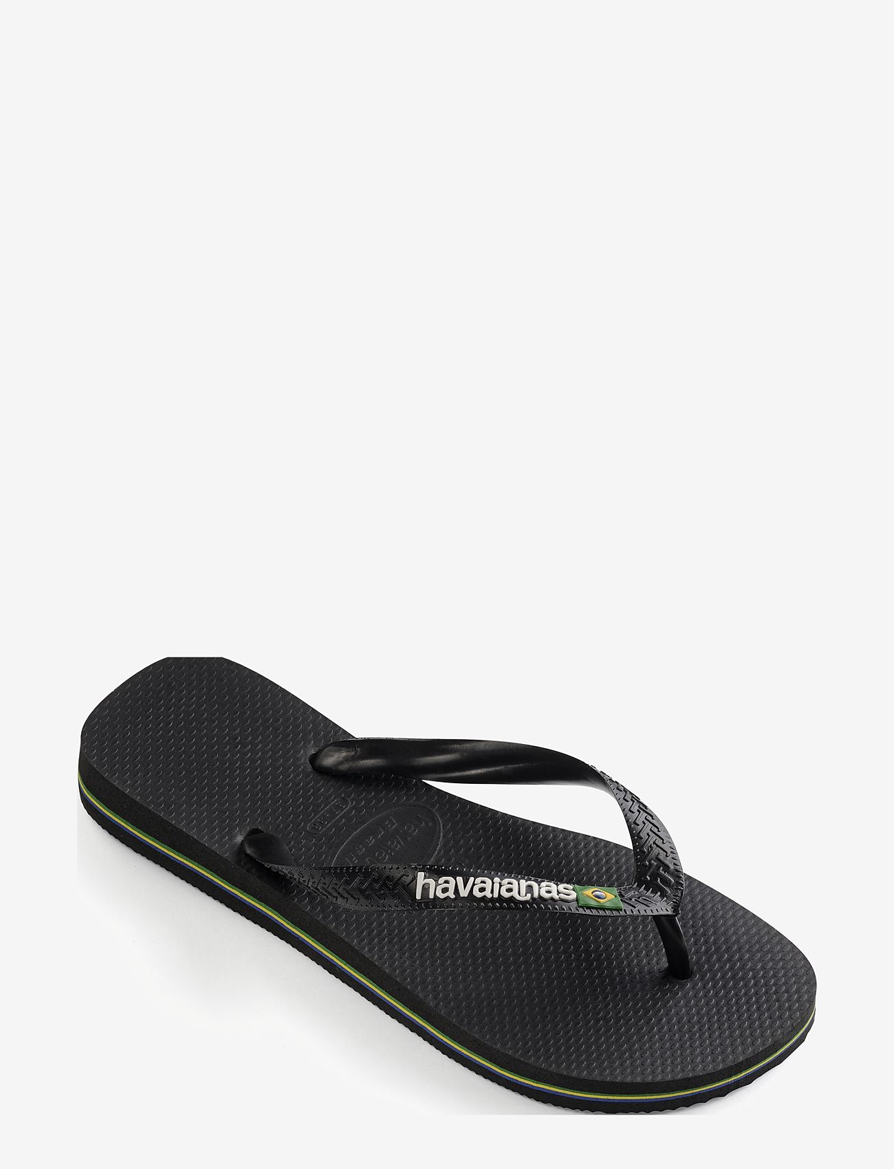 Havaianas - Hav. Brasil Logo - flip-flops - 1069 black/black - 1