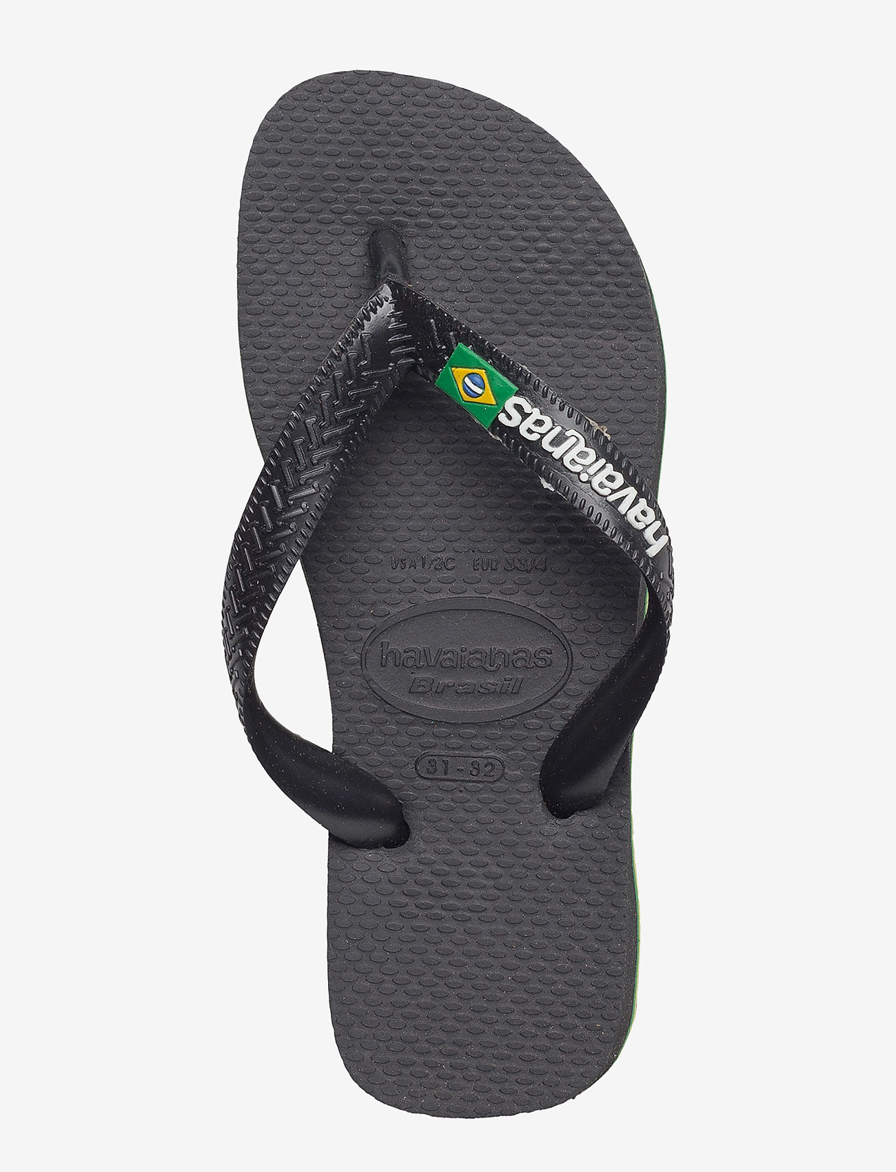 Havaianas - Hav. Brasil Logo - flip-flops - 1069 black/black - 4