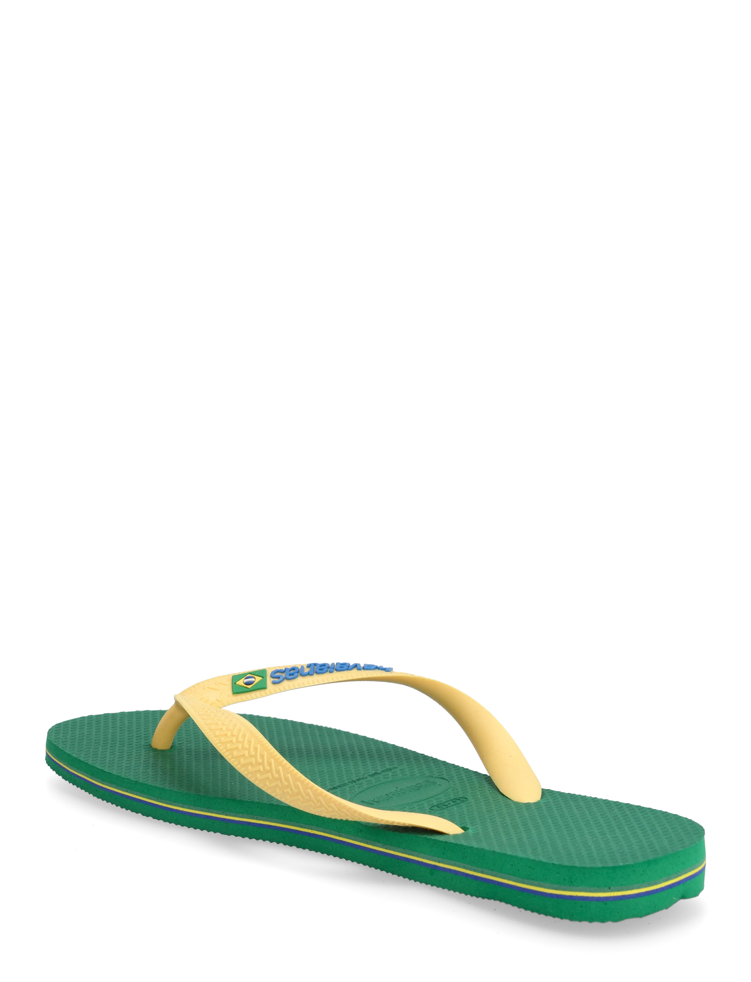 Havaianas - Hav. Brasil Logo - feriefavoritter - 2079 green/yellow - 2
