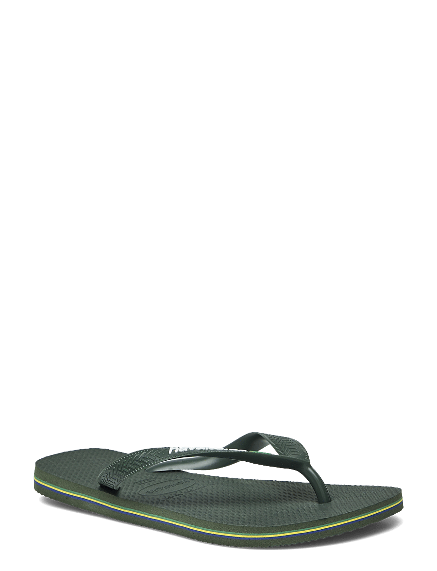 Havaianas - Hav. Brasil Logo - svarīgi brīvdienās - 5983 green olive - 0