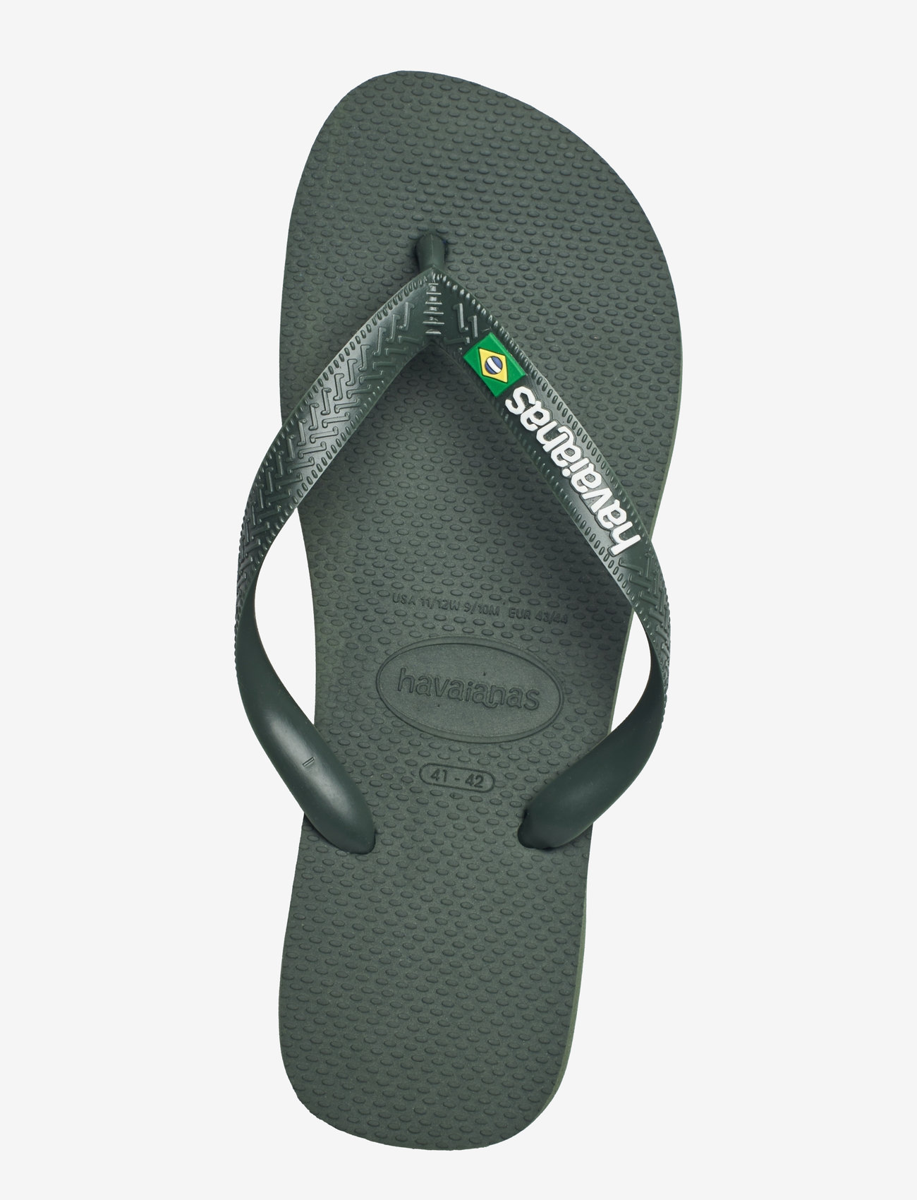 Havaianas - Hav. Brasil Logo - flip-flops - 5983 green olive - 3