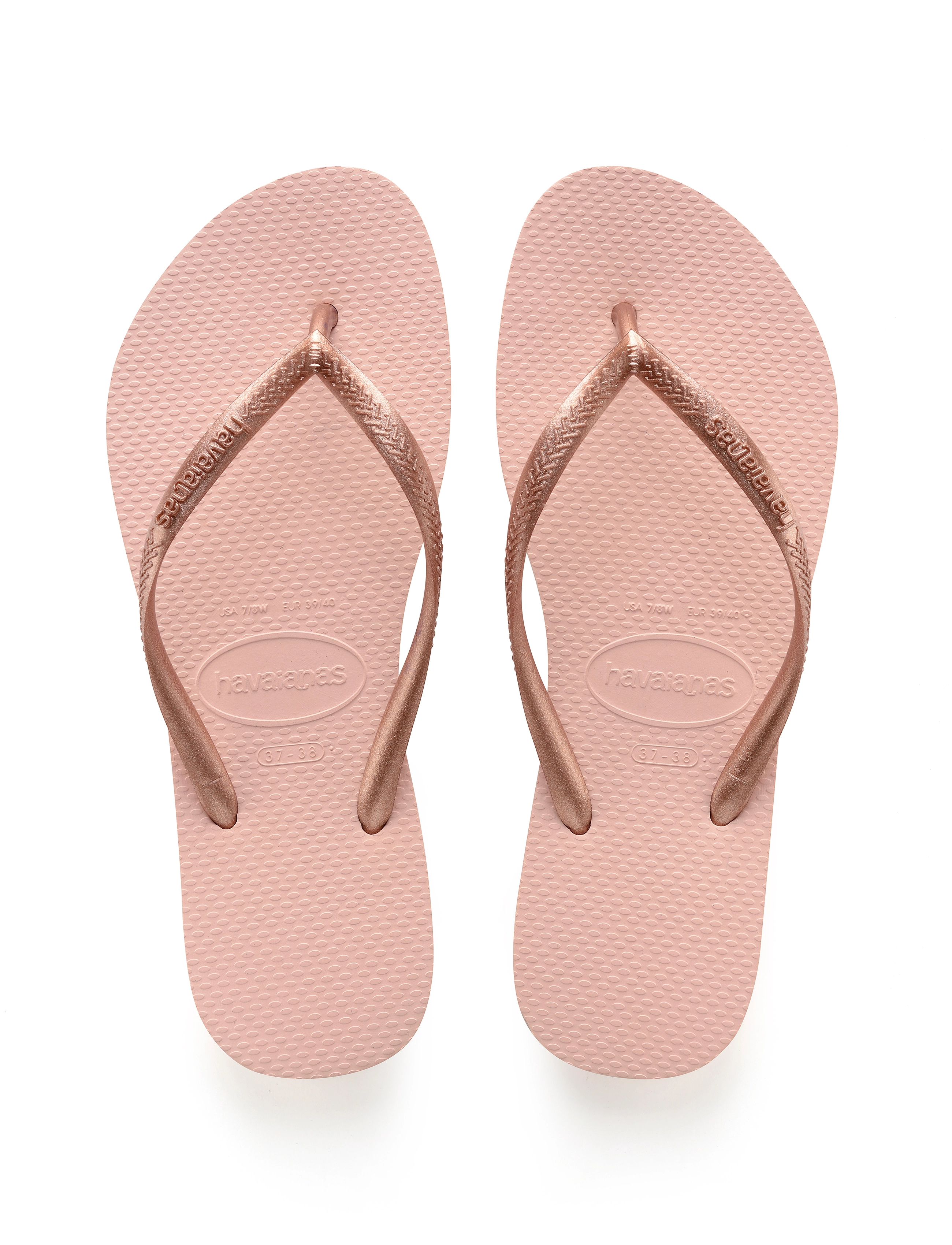 Havaianas Hav. Slim, 41-42, Sandals, Rosa - Flip Flops, Frauen