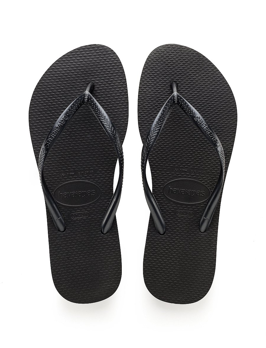 Havaianas - Hav. Slim - atostogų būtiniausi - 0090 black - 0