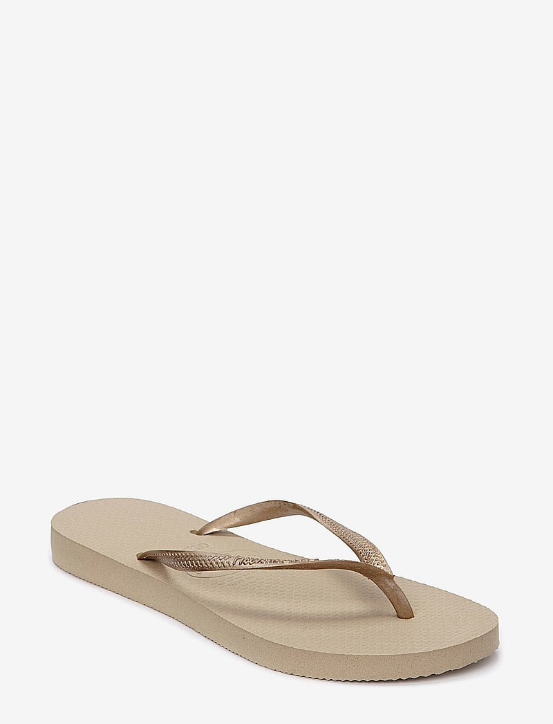 Havaianas - Hav. Slim - japonki - 2719 sandgrey/l.gold - 0