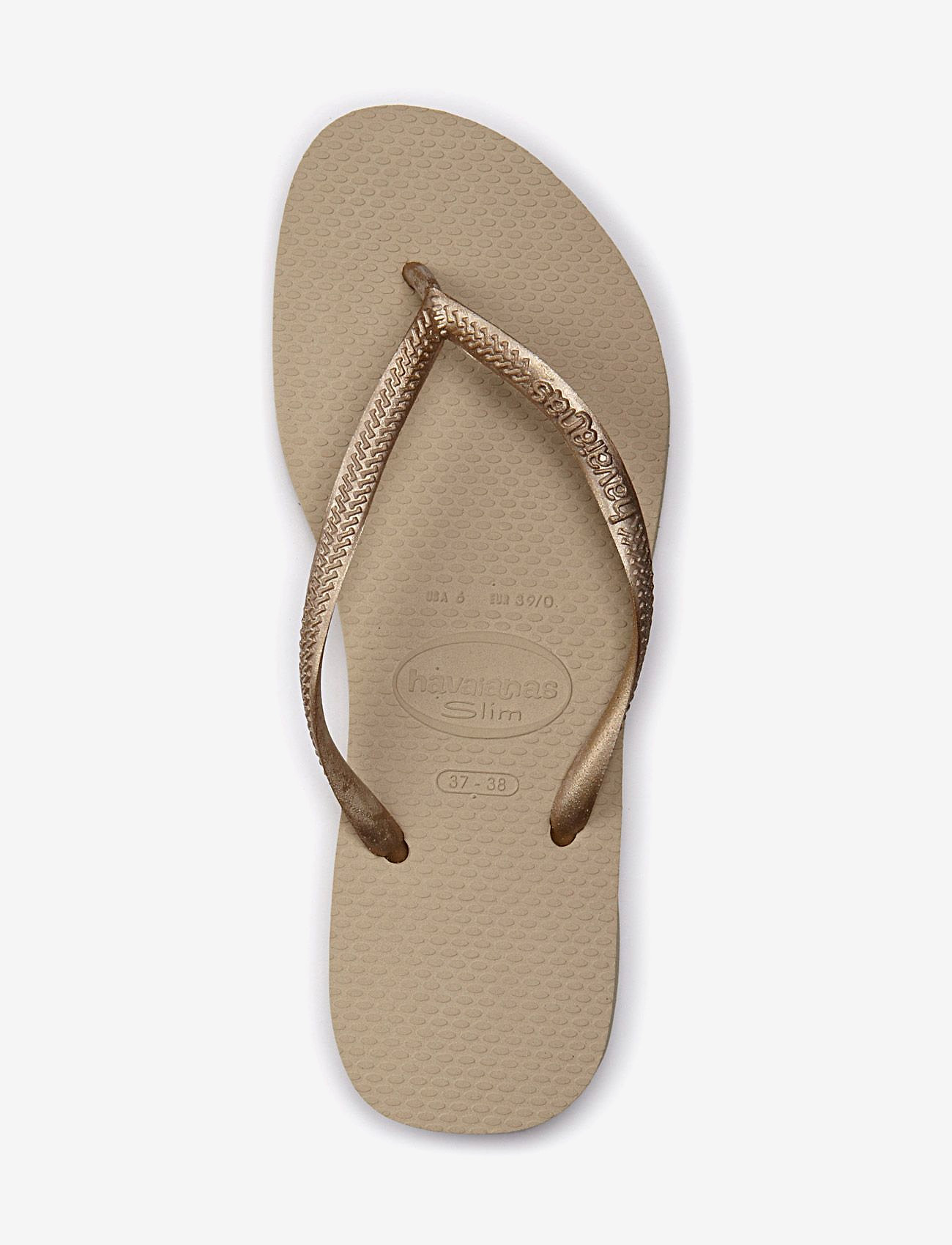 Havaianas - Hav. Slim - japonki - 2719 sandgrey/l.gold - 2