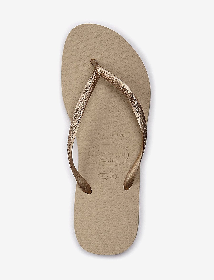 Havaianas - Hav. Slim - puhkuse põhitooted - 2719 sandgrey/l.gold - 2