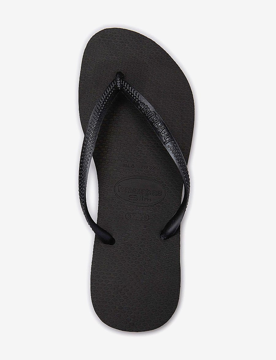 Havaianas - Hav. Slim - atostogų būtiniausi - 0090 black - 5