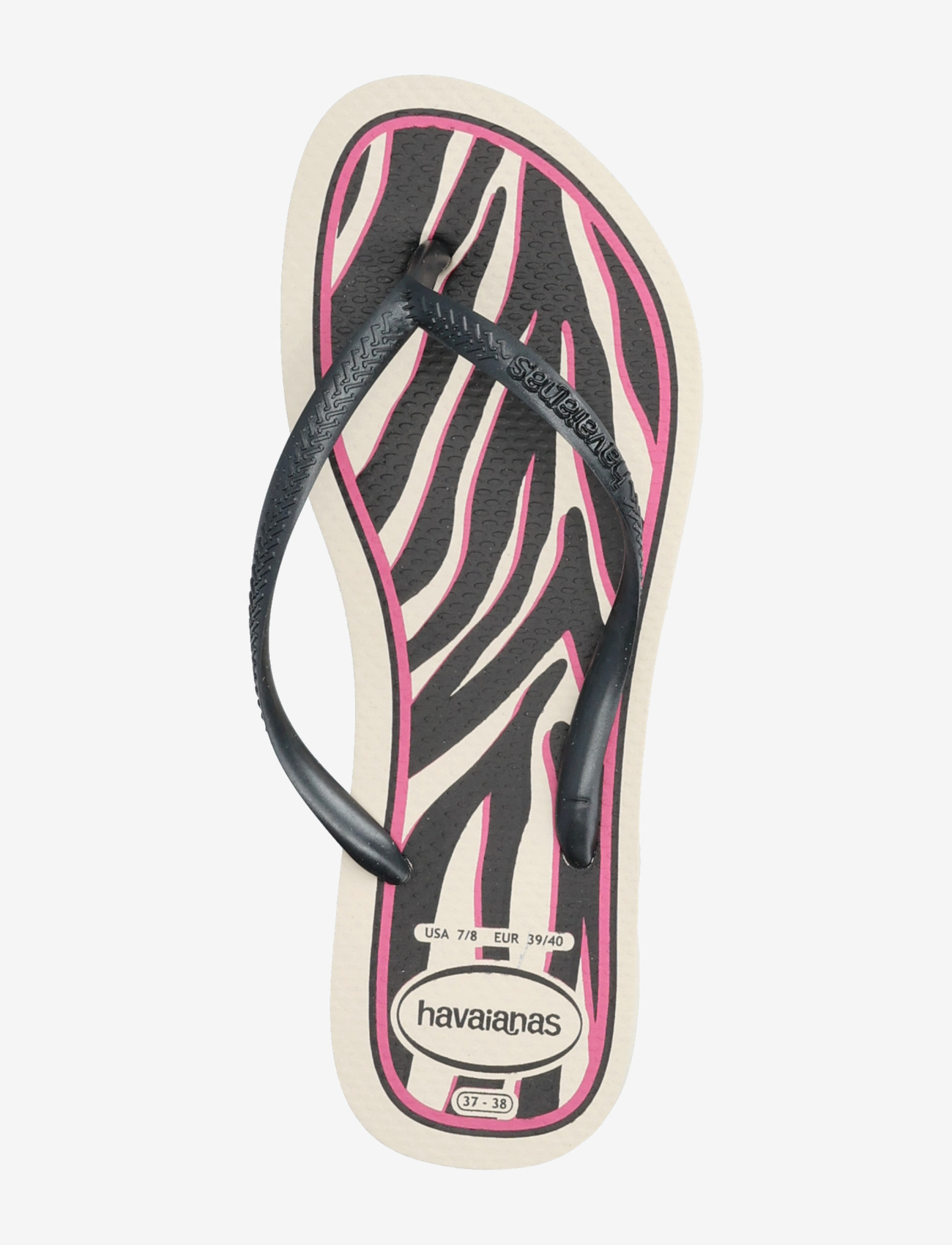 Havaianas - Hav. Slim Animals - flip flops - 7018 beige/dark grey - 3