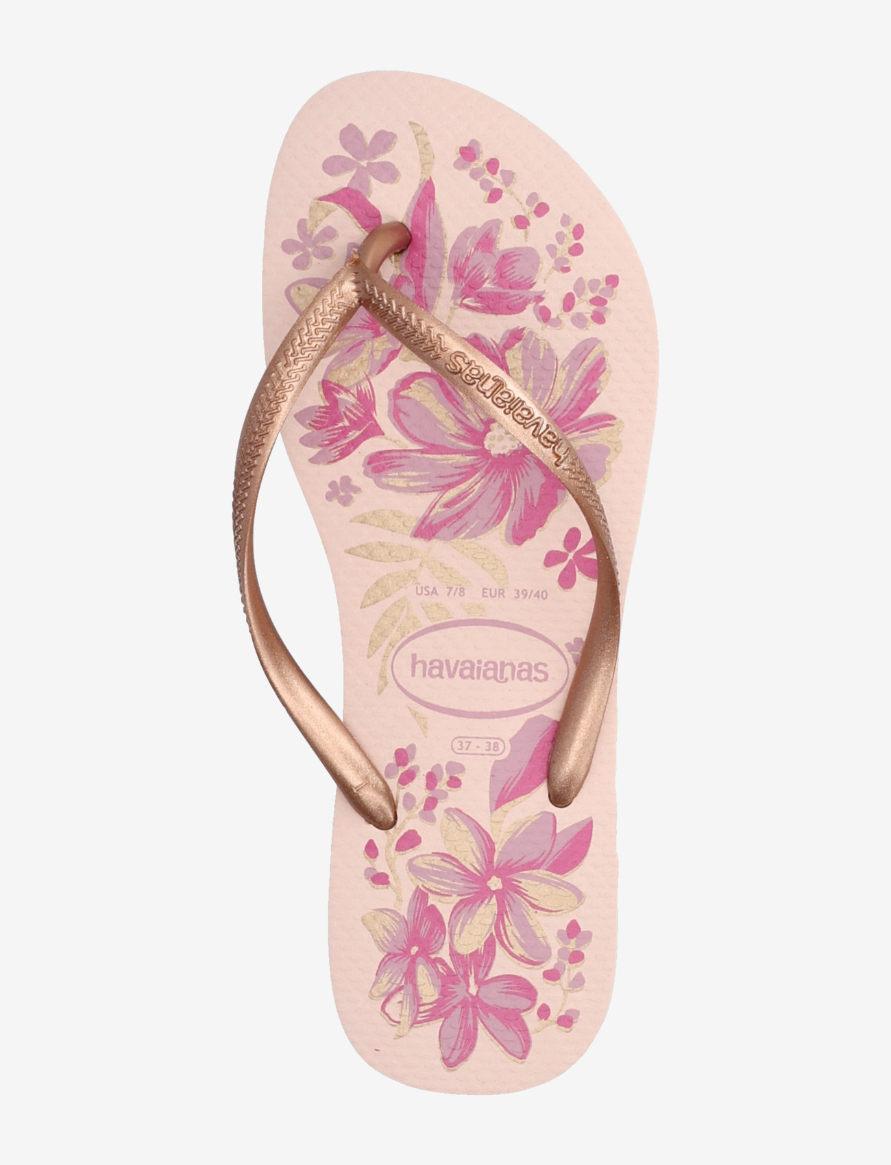Havaianas - Hav. Slim Organic - flip flops - 1184 pink/gold - 3