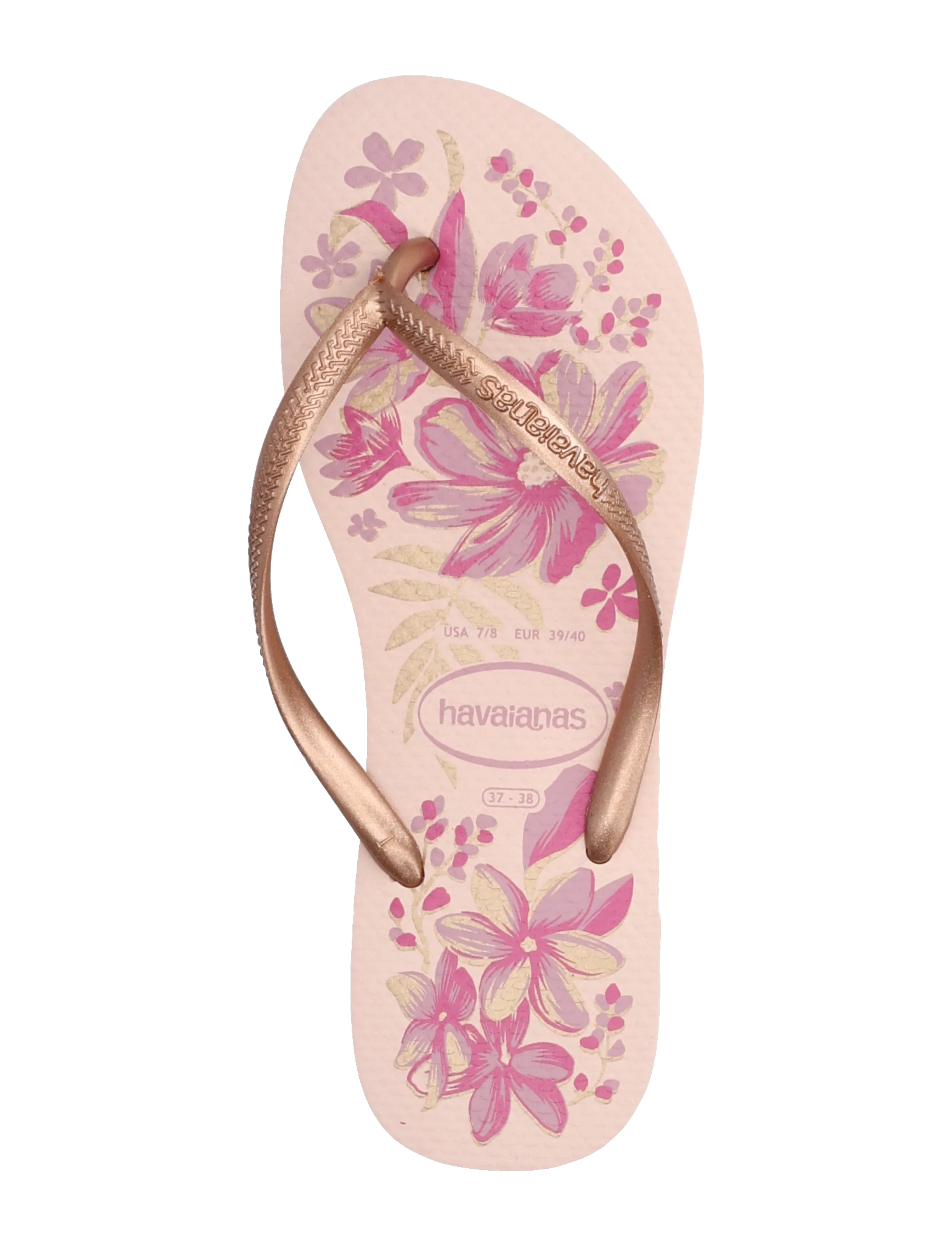Havaianas - Hav. Slim Organic - flip flops - 1184 pink/gold - 3