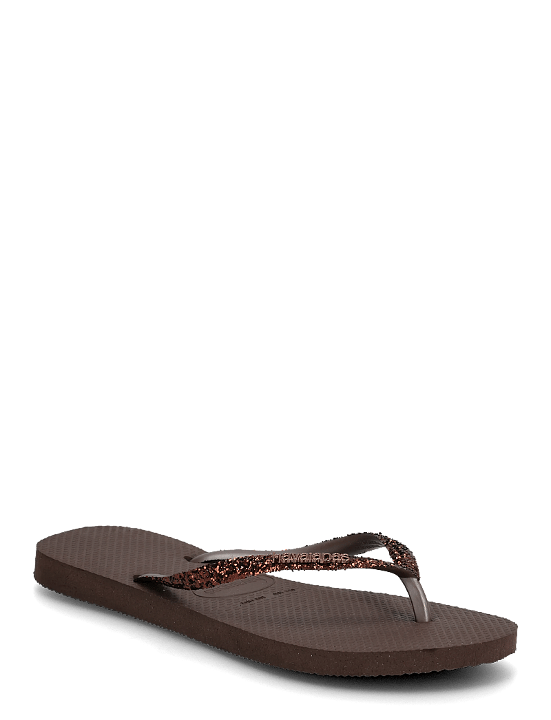 Havaianas - Hav. Slim Glitter II - flip flops - 0727 dark brown - 0