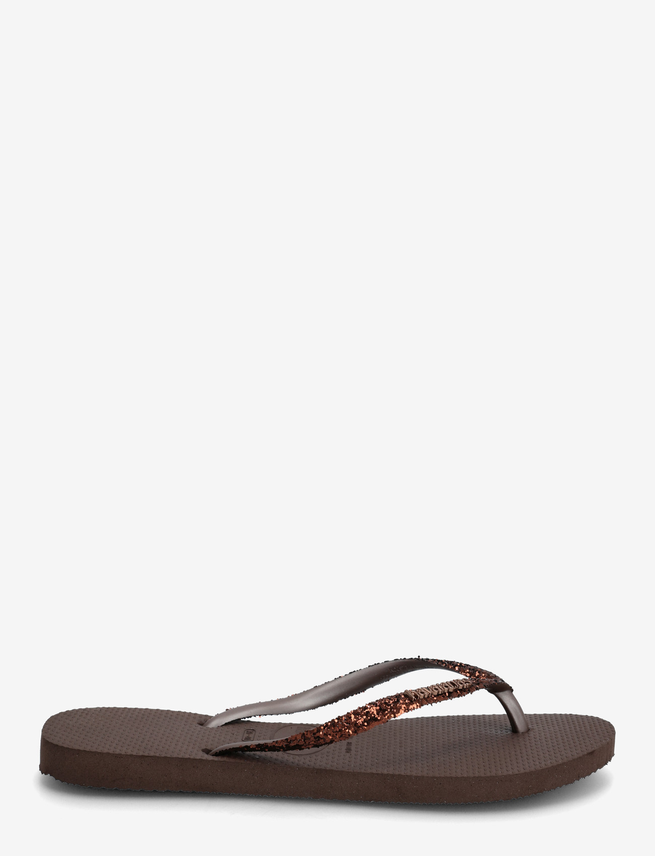 Havaianas - Hav. Slim Glitter II - plätud - 0727 dark brown - 1