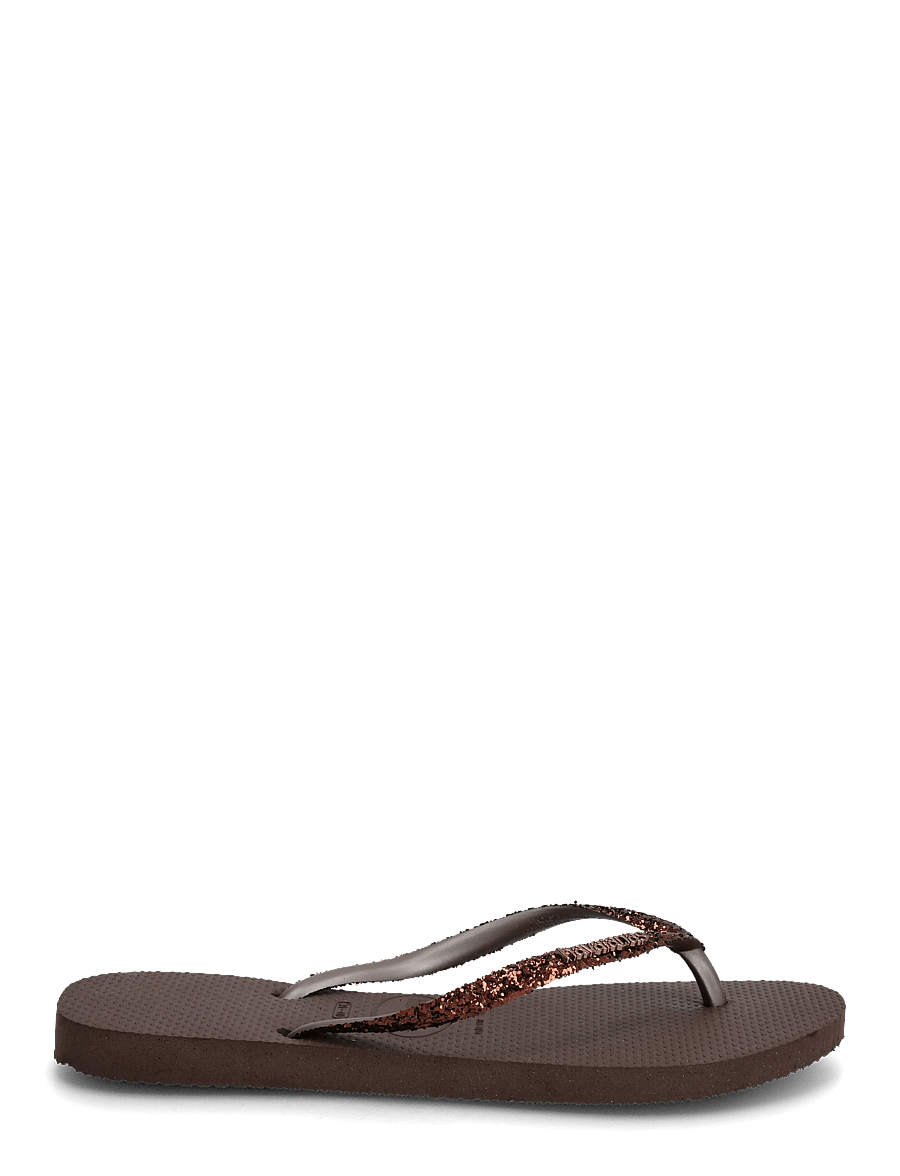 Havaianas - Hav. Slim Glitter II - flip flops - 0727 dark brown - 1