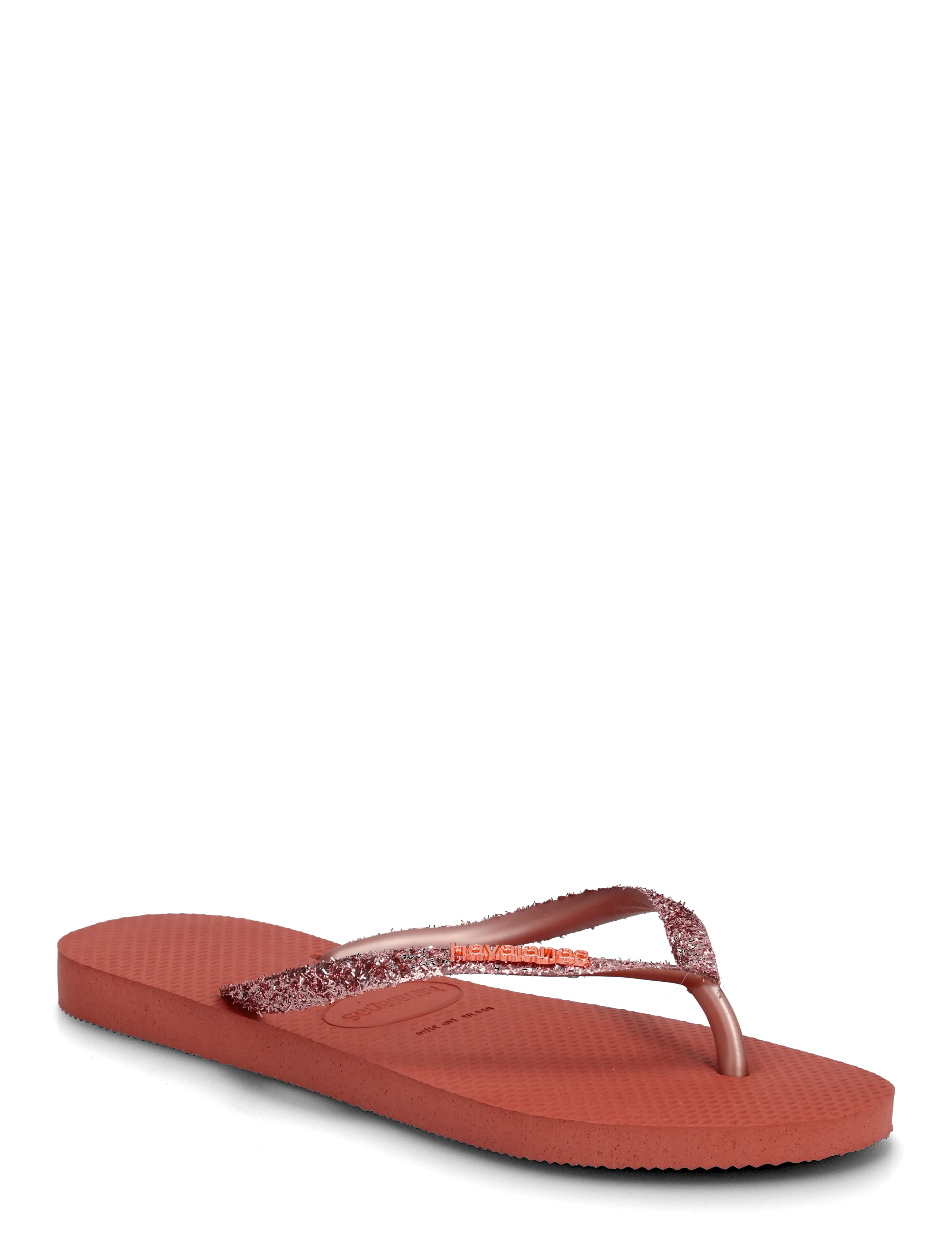 Havaianas Hav. Slim Glitter II - Havaianas - 1121 CANYON CLAY / red