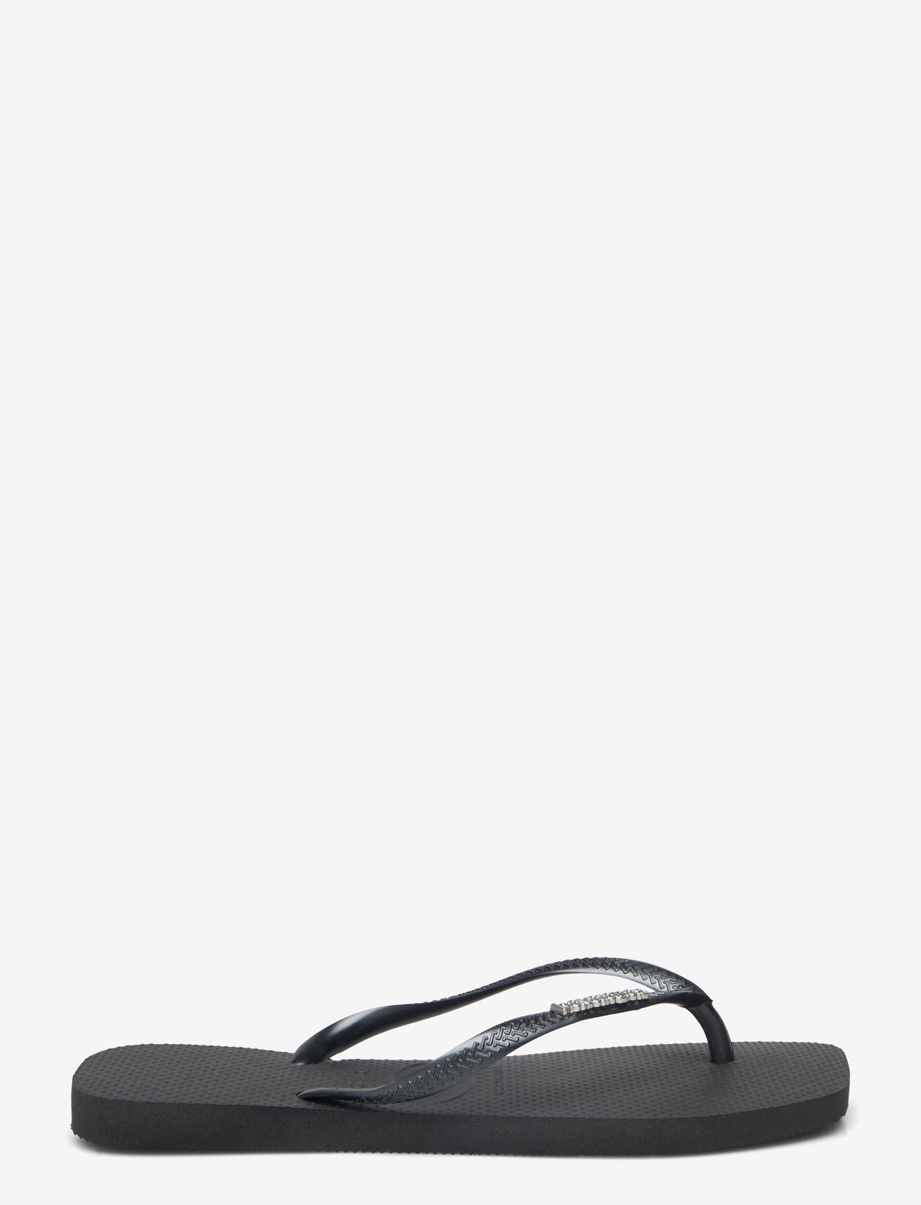 Havaianas - Hav. Square Logo Metallic - japonki - 2976 black/silver - 1