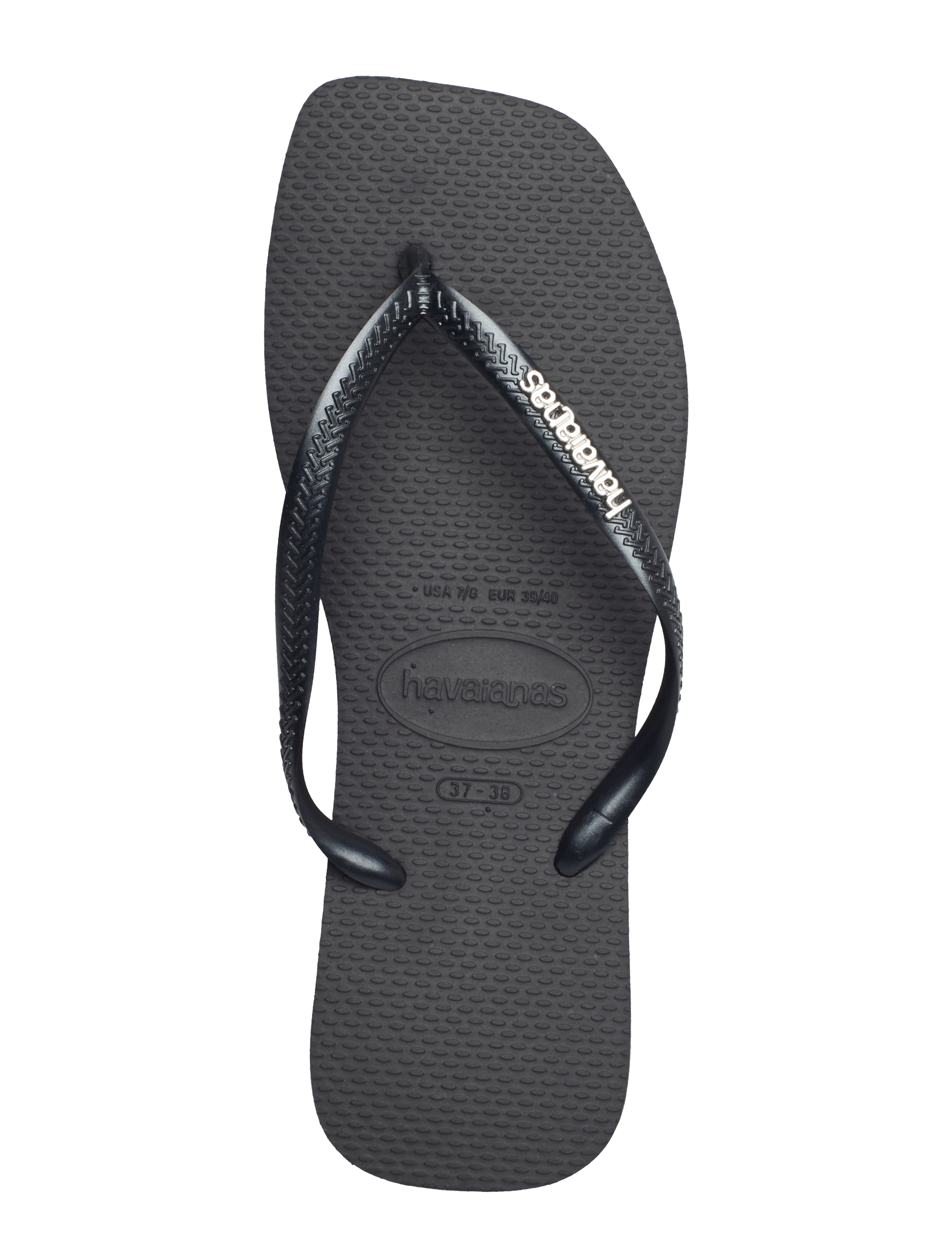 Havaianas - Hav. Square Logo Metallic - 2976 black/silver - 3