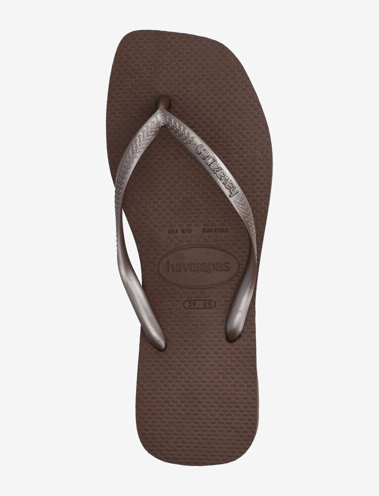 Havaianas - Hav. Slim Square - flip flops - 0727 dark brown - 3