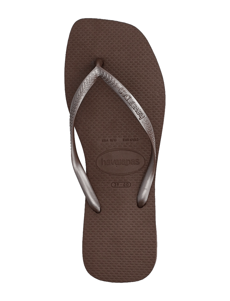 Havaianas - Hav. Slim Square - flip flops - 0727 dark brown - 3