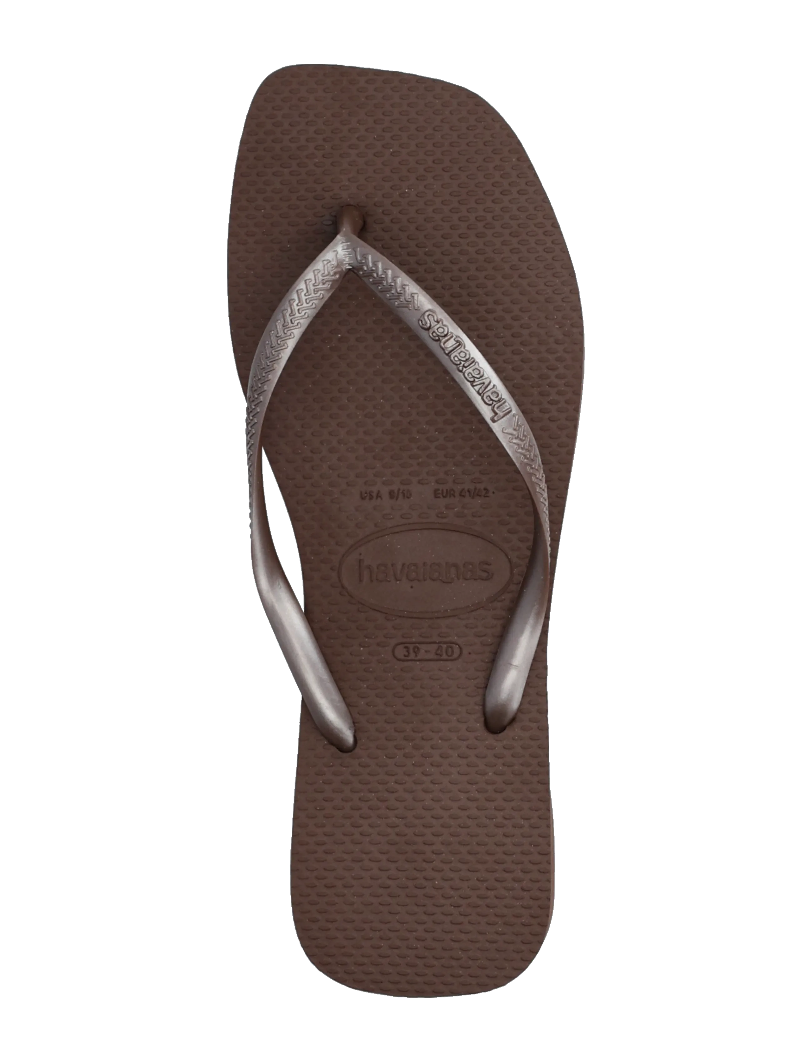 Havaianas - Hav. Slim Square - flip flops - 0727 dark brown - 3