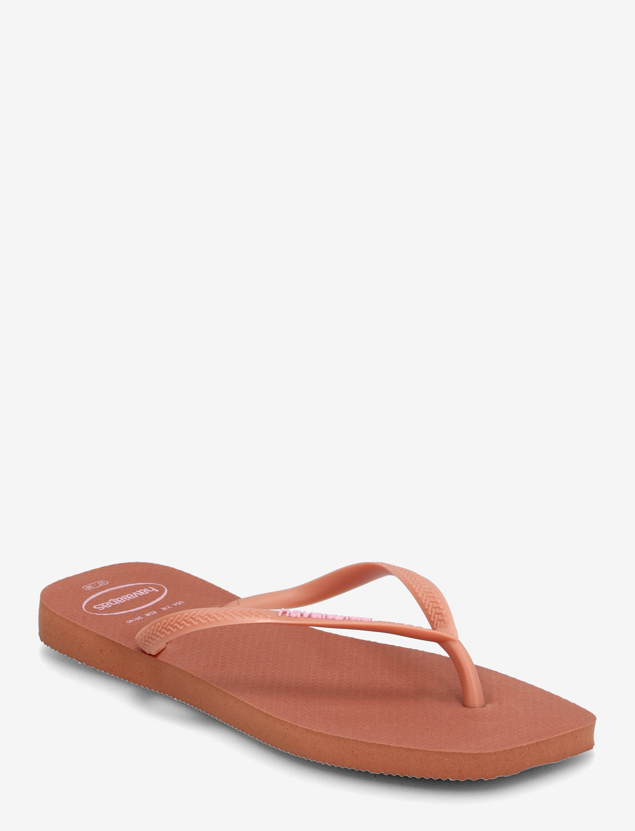 Havaianas - Hav. Square Logo Pop U - plätud - 9259 pink clay - 0